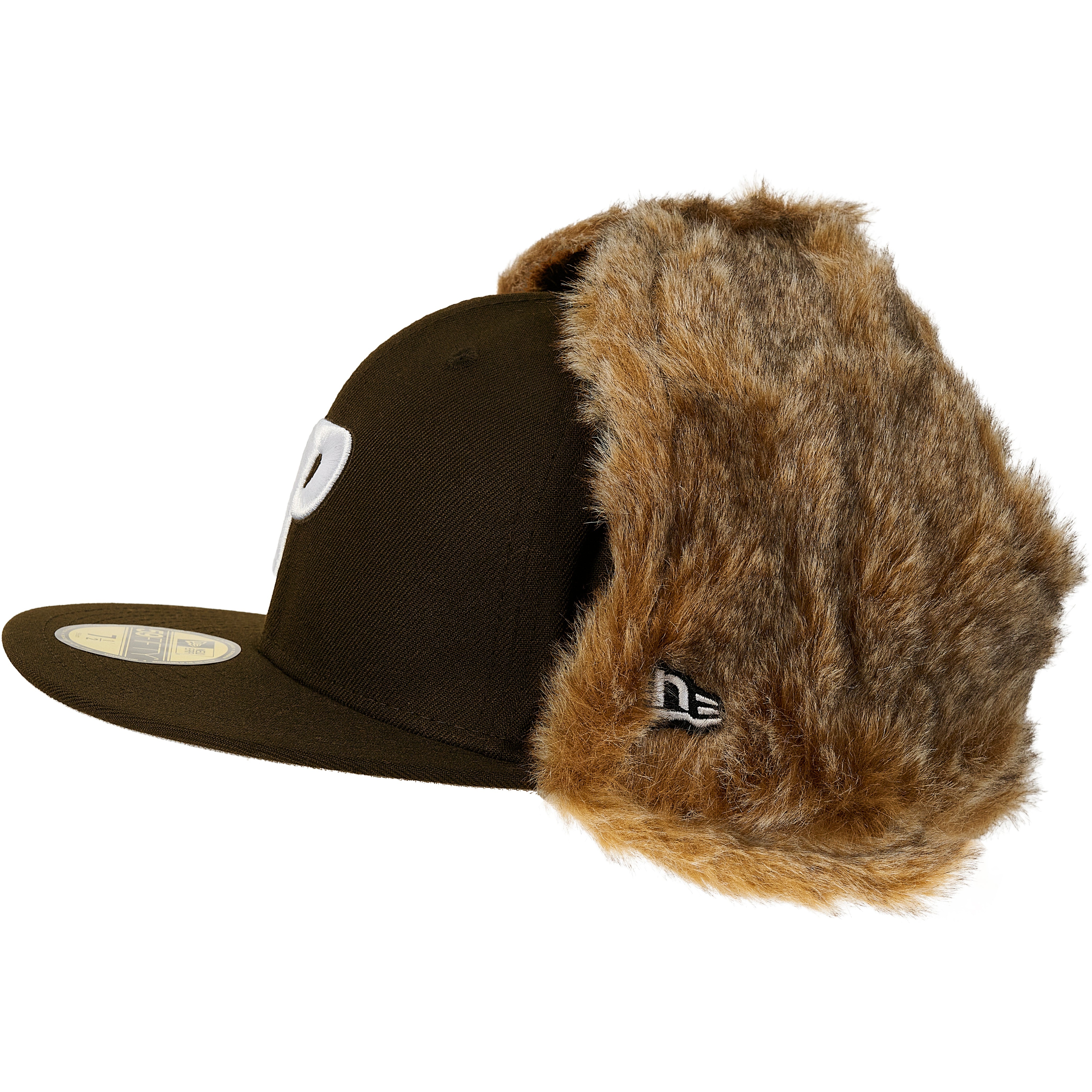 Thumbnail PALACE NEW ERA MASK DOGEAR 59FIFTY BROWN one color