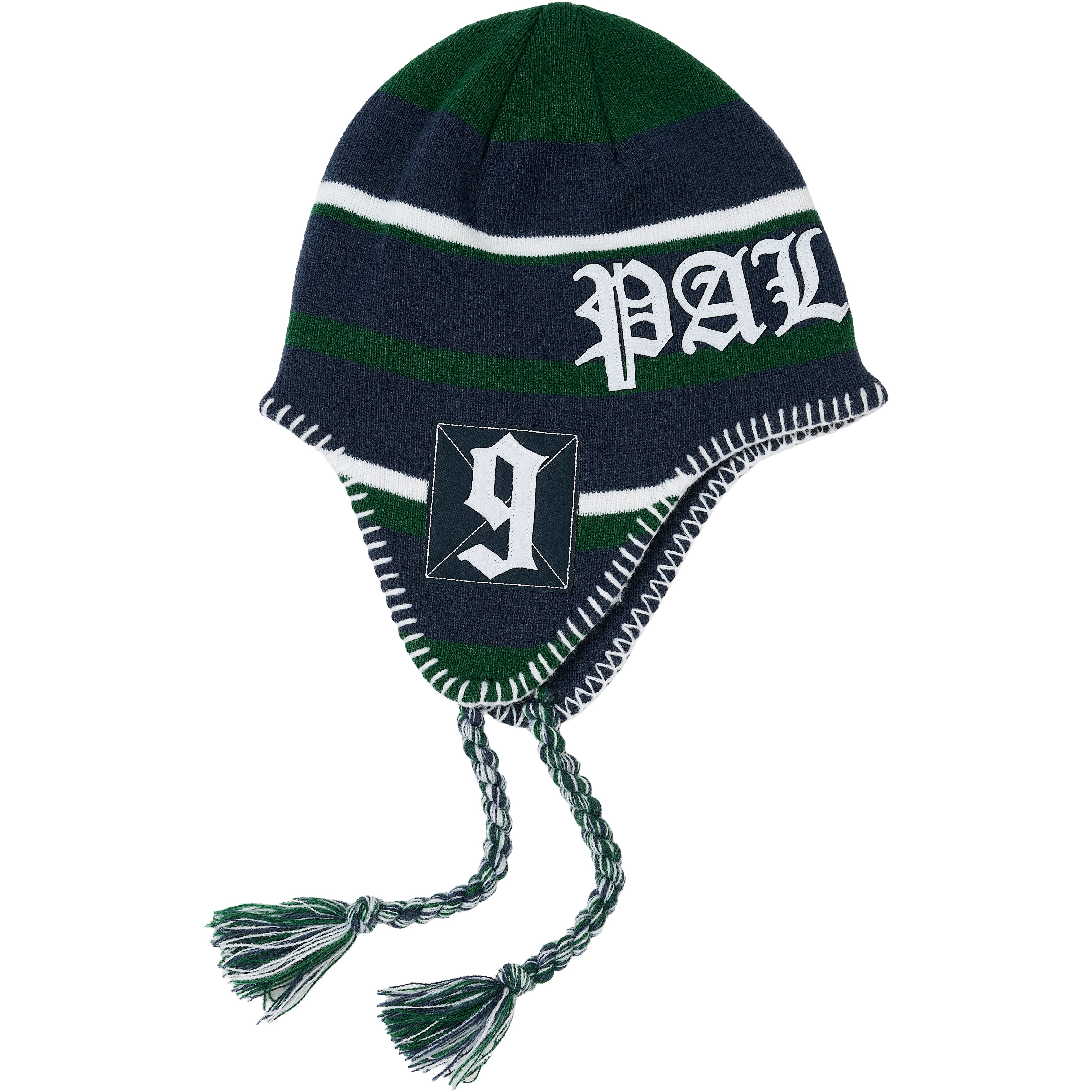 Thumbnail PALACE UNION PERUVIAN BEANIE NAVY one color