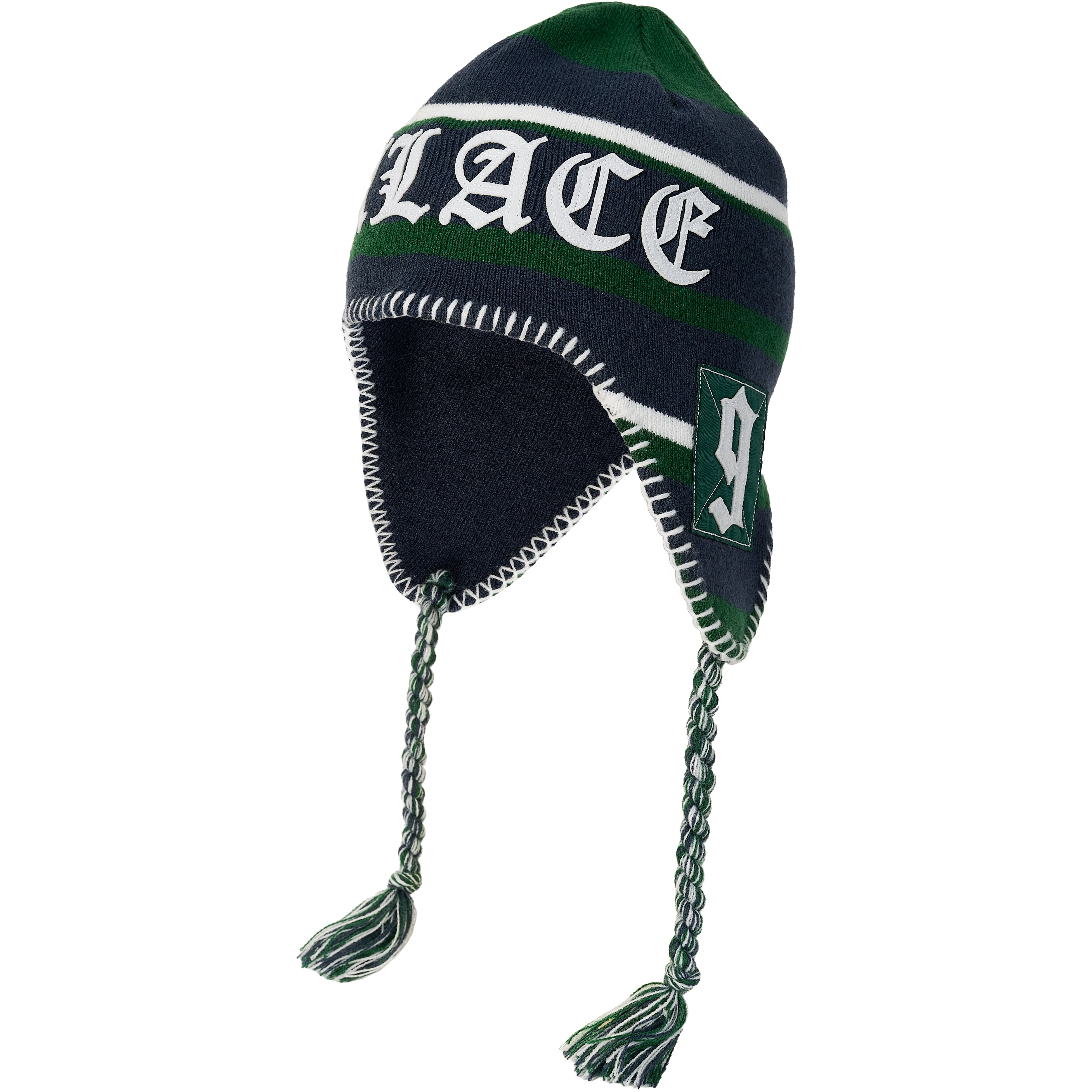 Thumbnail PALACE UNION PERUVIAN BEANIE NAVY one color