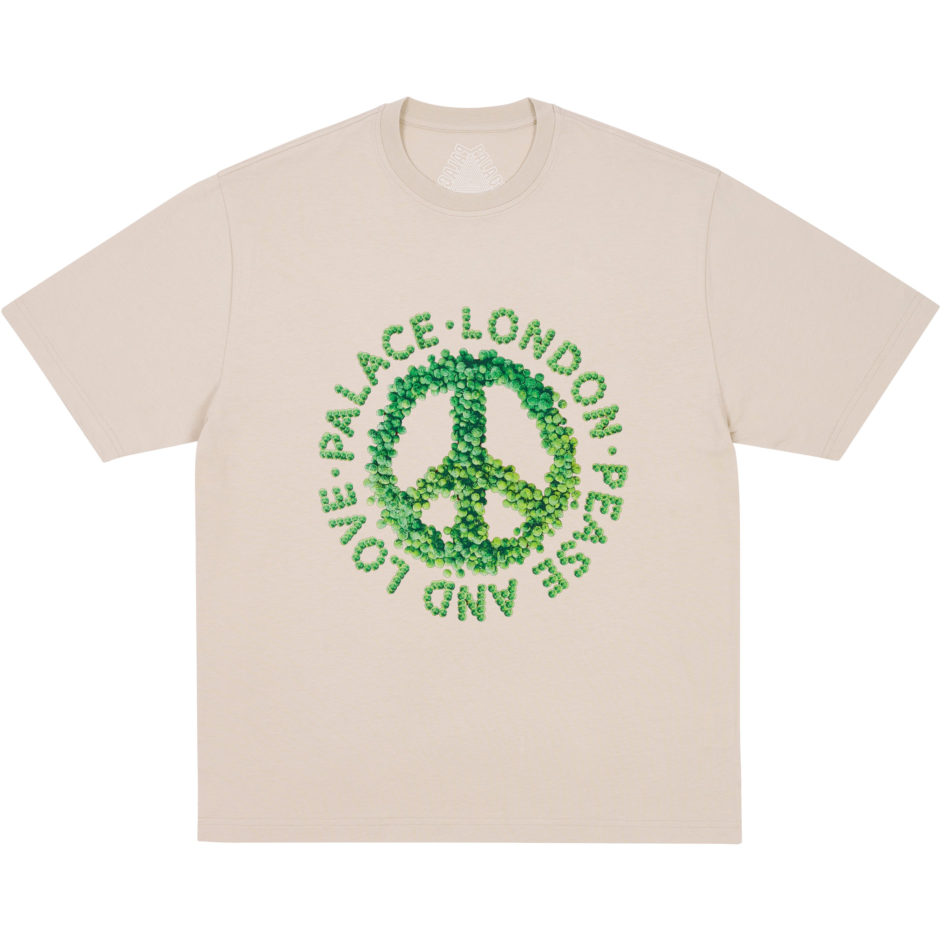 Thumbnail PEASE AND LOVE T-SHIRT STONEY GREY one color