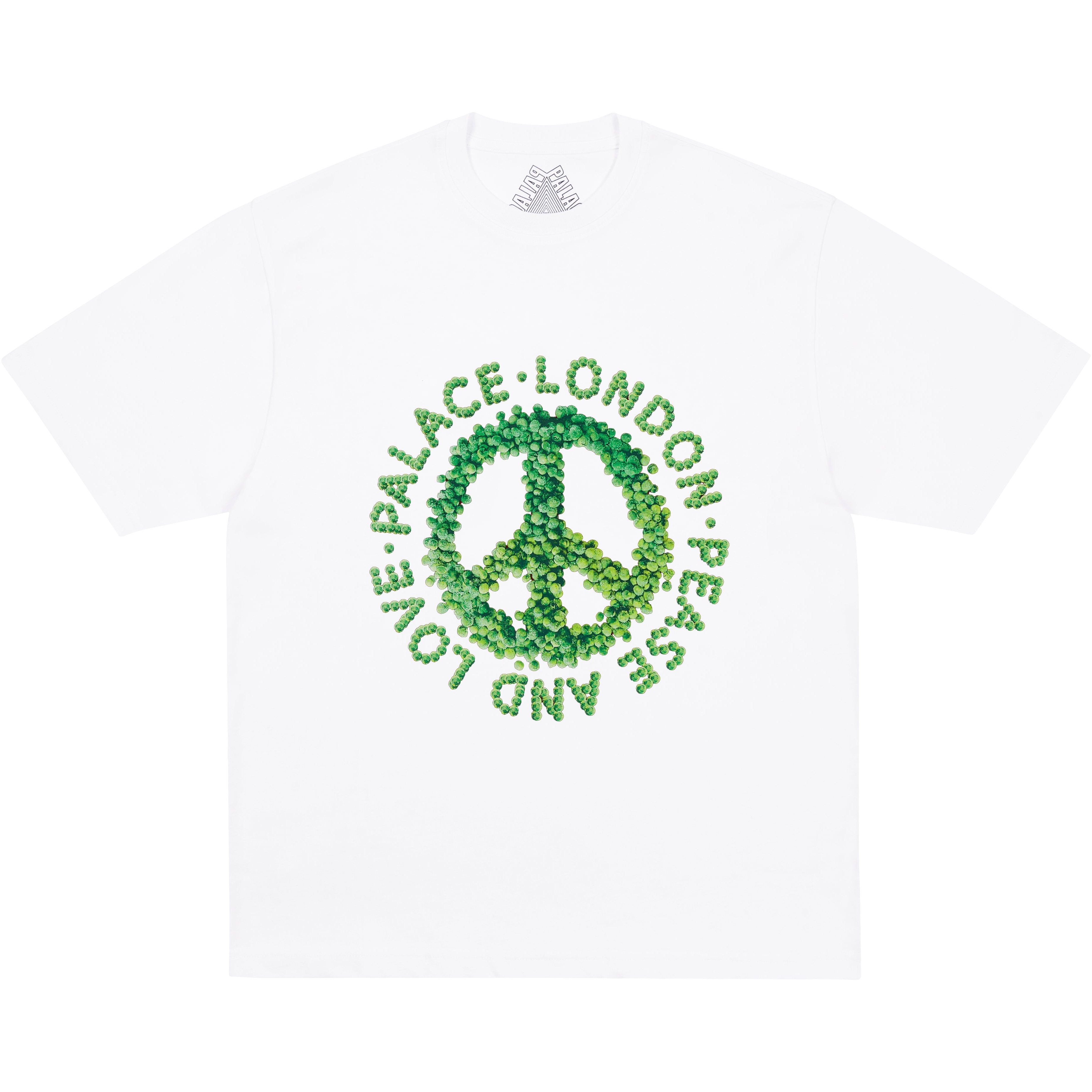 Thumbnail PEASE AND LOVE T-SHIRT WHITE one color