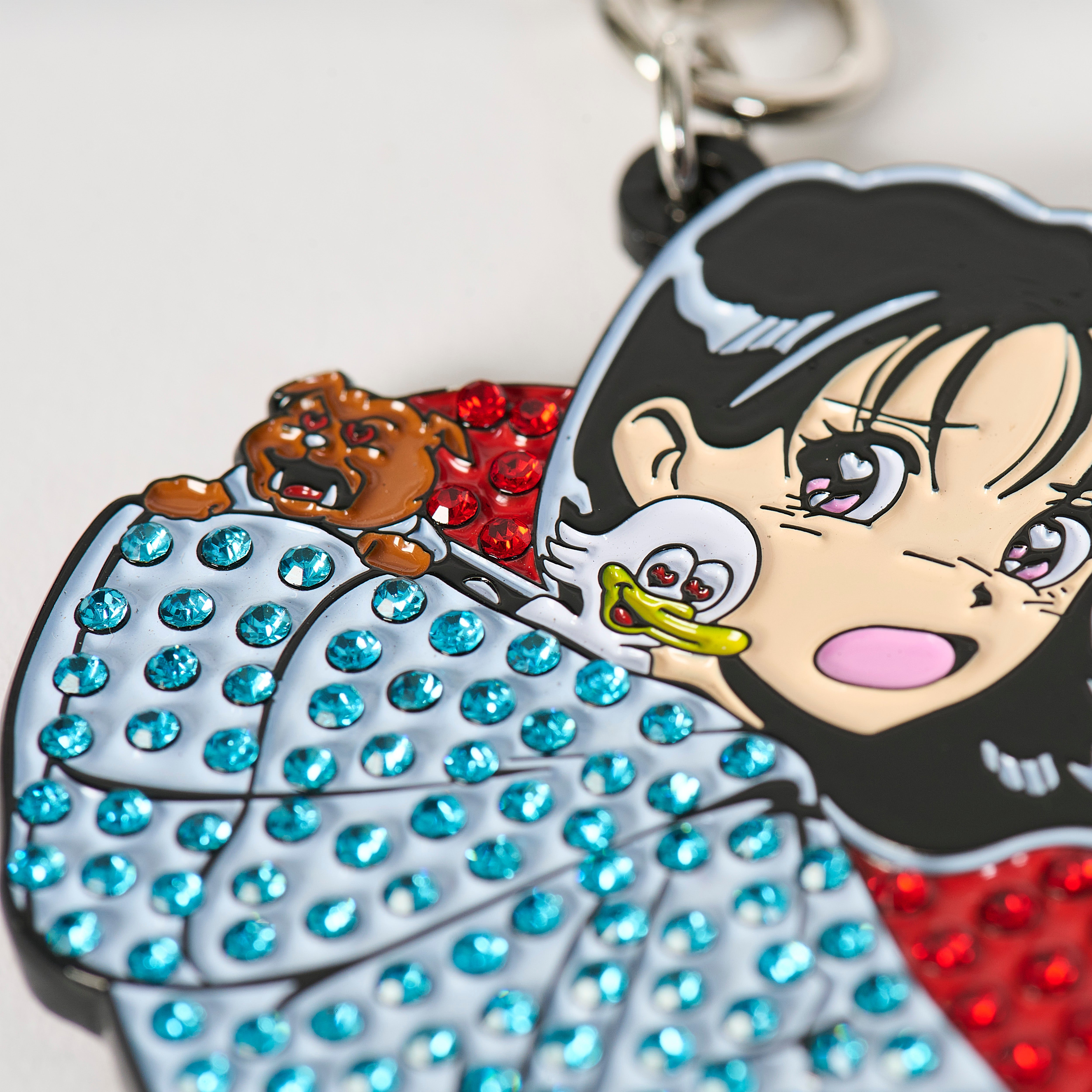 Thumbnail REAR VIEW LOVE KEYRING MULTI one color