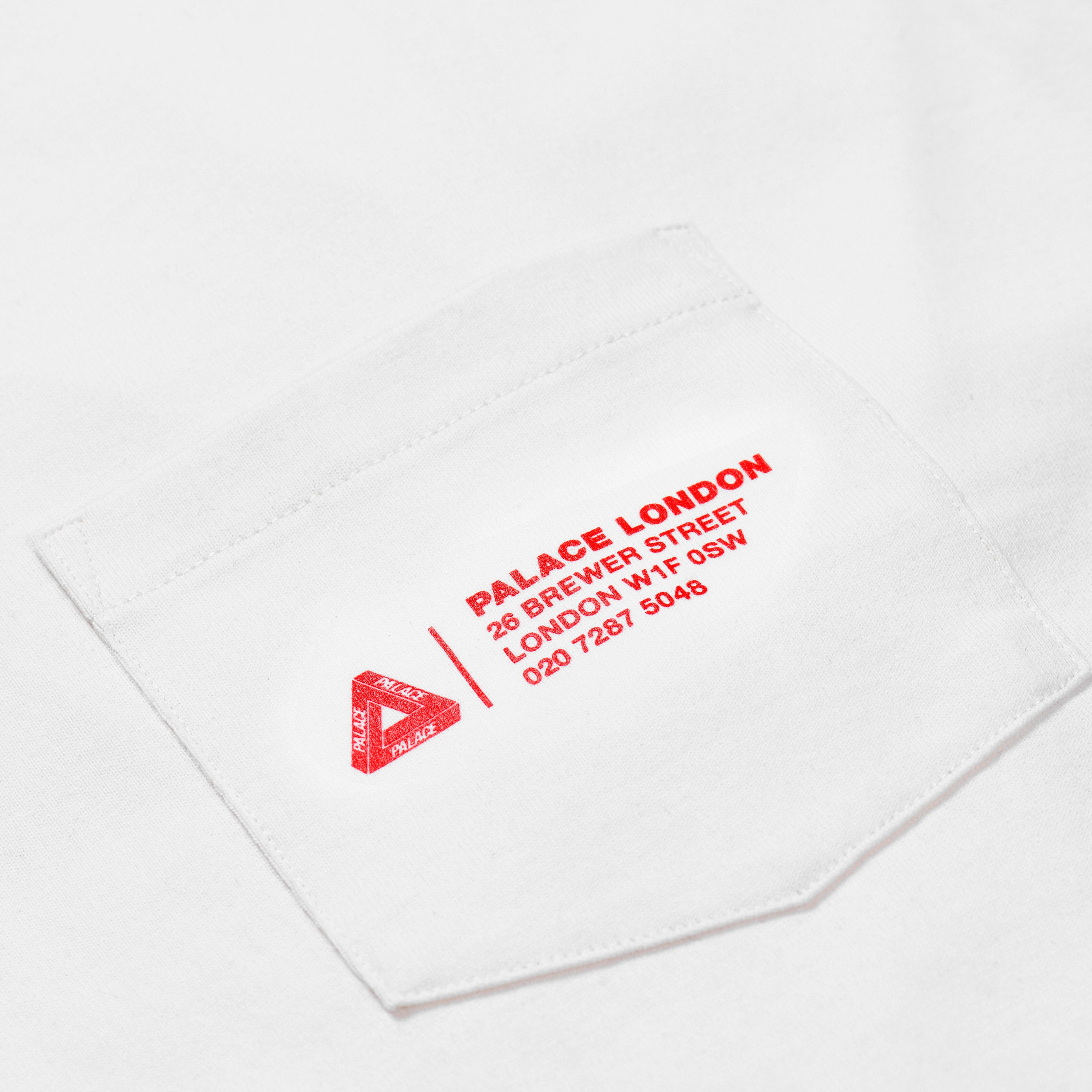 Thumbnail SHOP LOCATOR POCKET T-SHIRT LONDON WHITE one color
