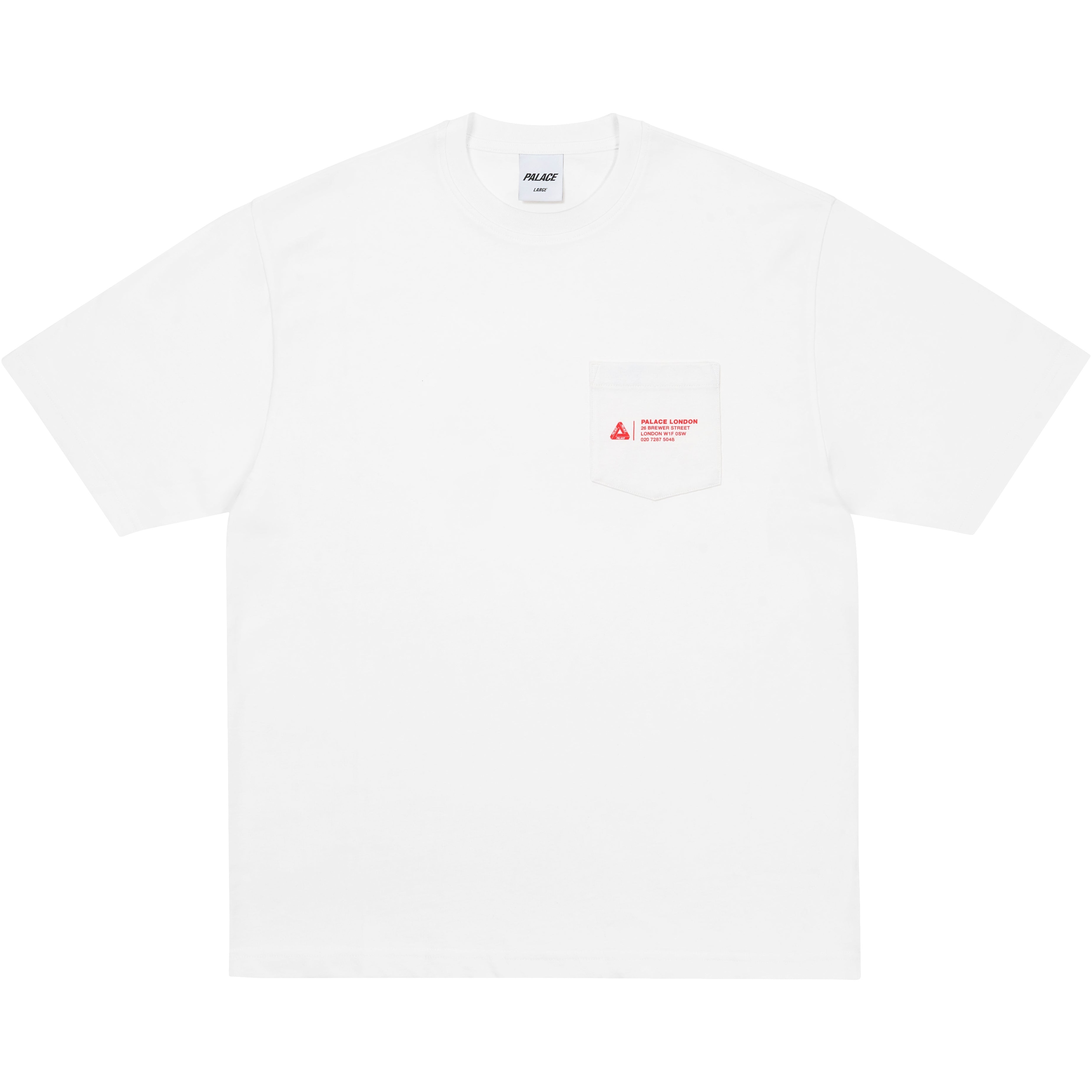 Thumbnail SHOP LOCATOR POCKET T-SHIRT LONDON WHITE one color