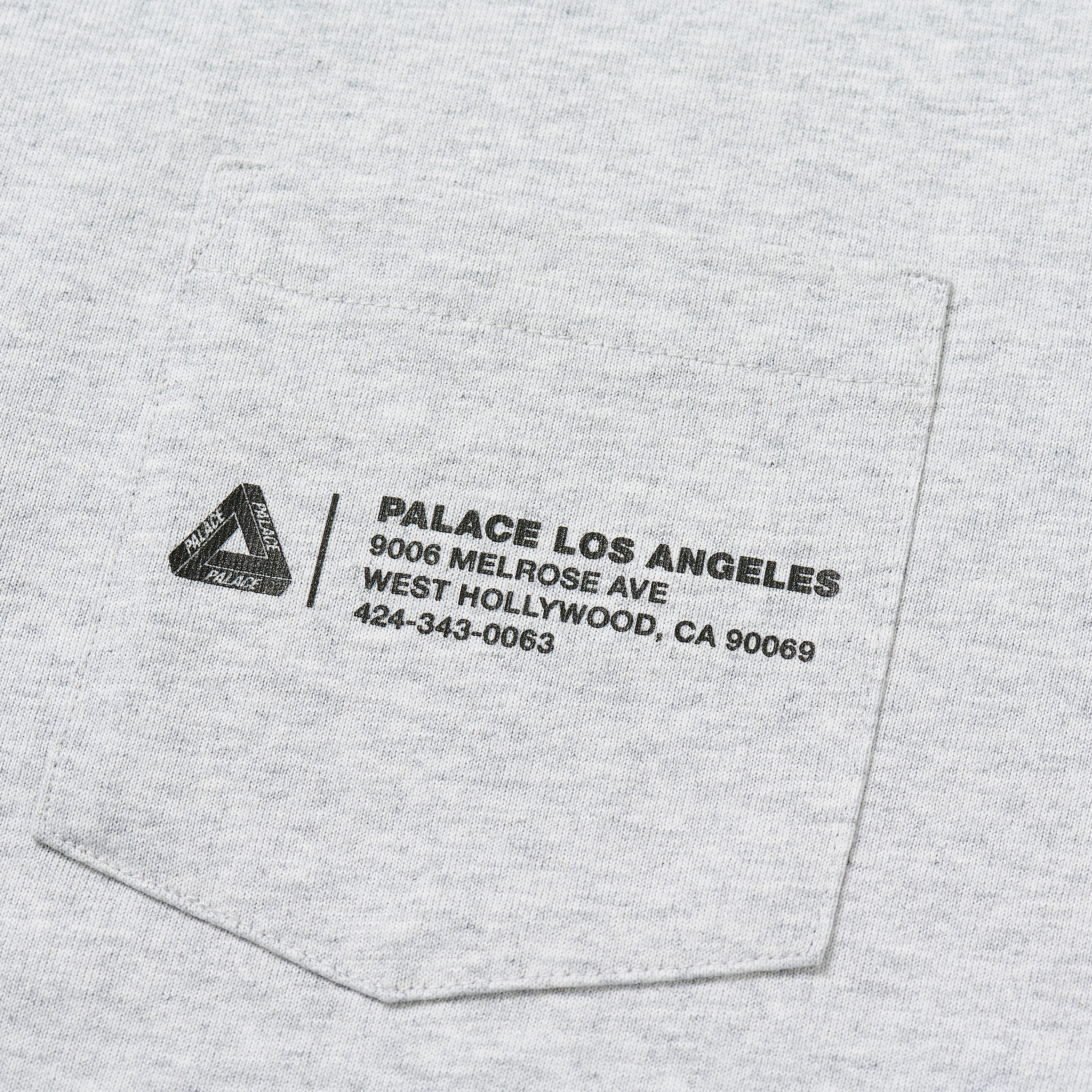 Thumbnail SHOP LOCATOR POCKET T-SHIRT LOS ANGELES GREY MARL one color