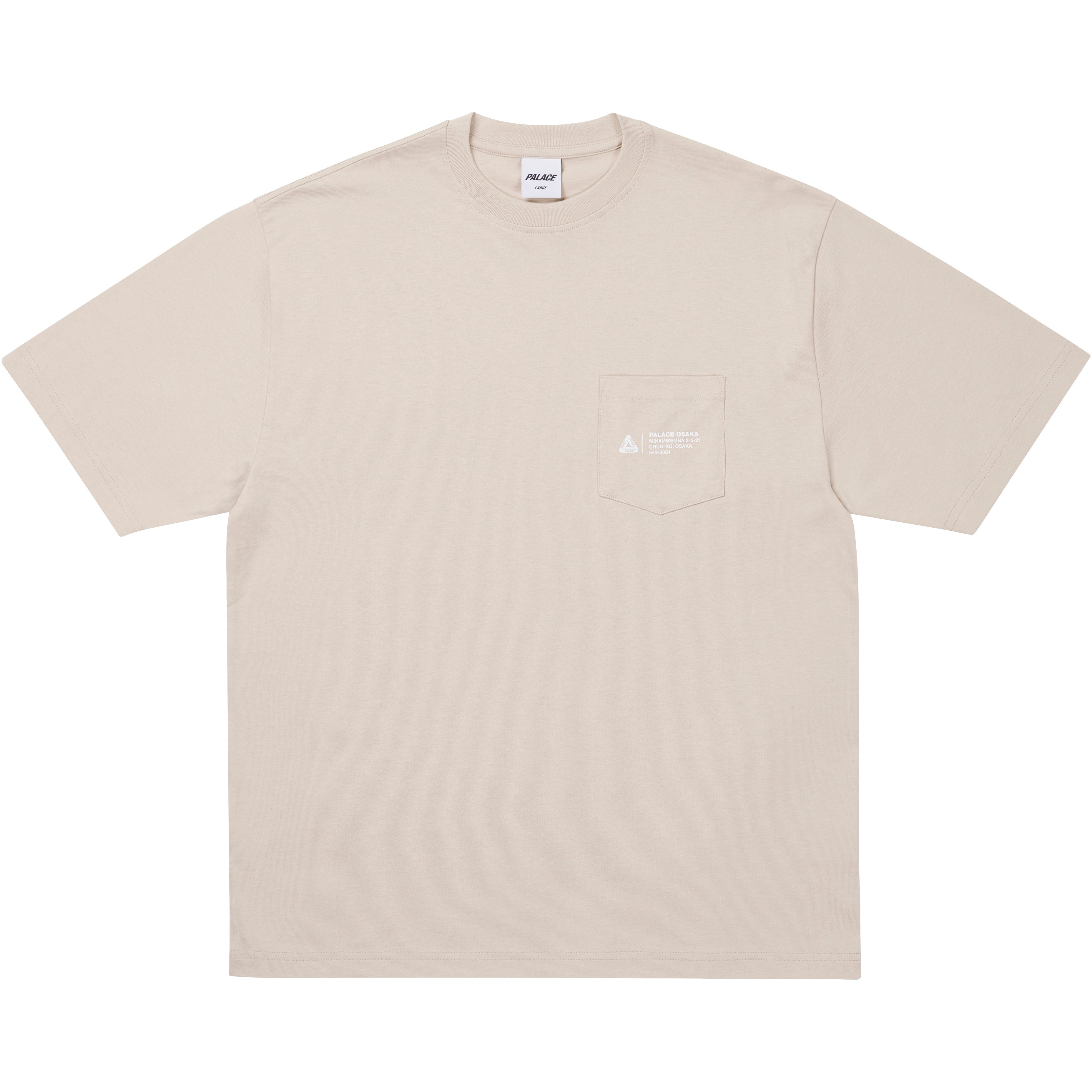 Thumbnail SHOP LOCATOR POCKET T-SHIRT OSAKA STONEY GREY one color