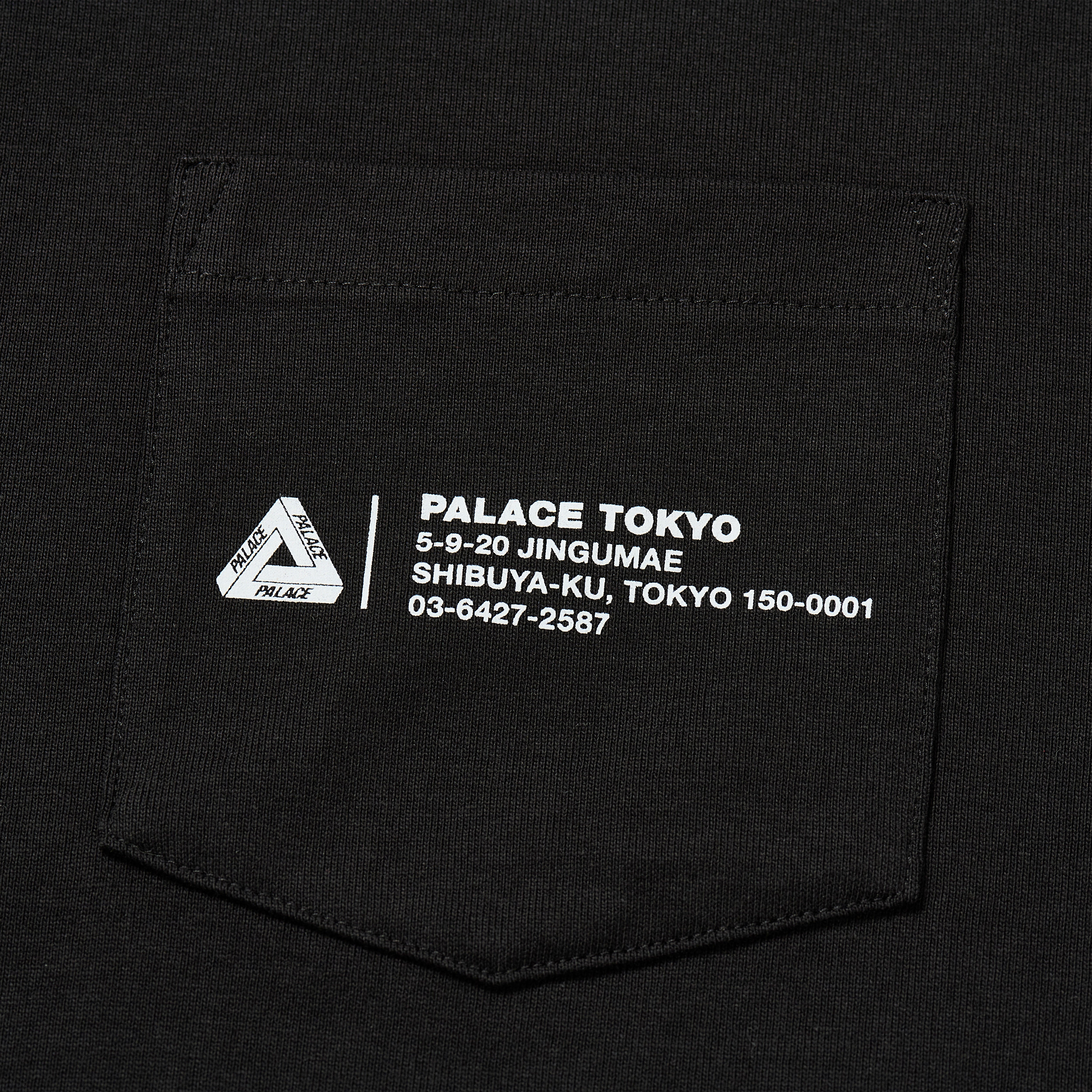 Thumbnail SHOP LOCATOR POCKET T-SHIRT TOKYO BLACK one color
