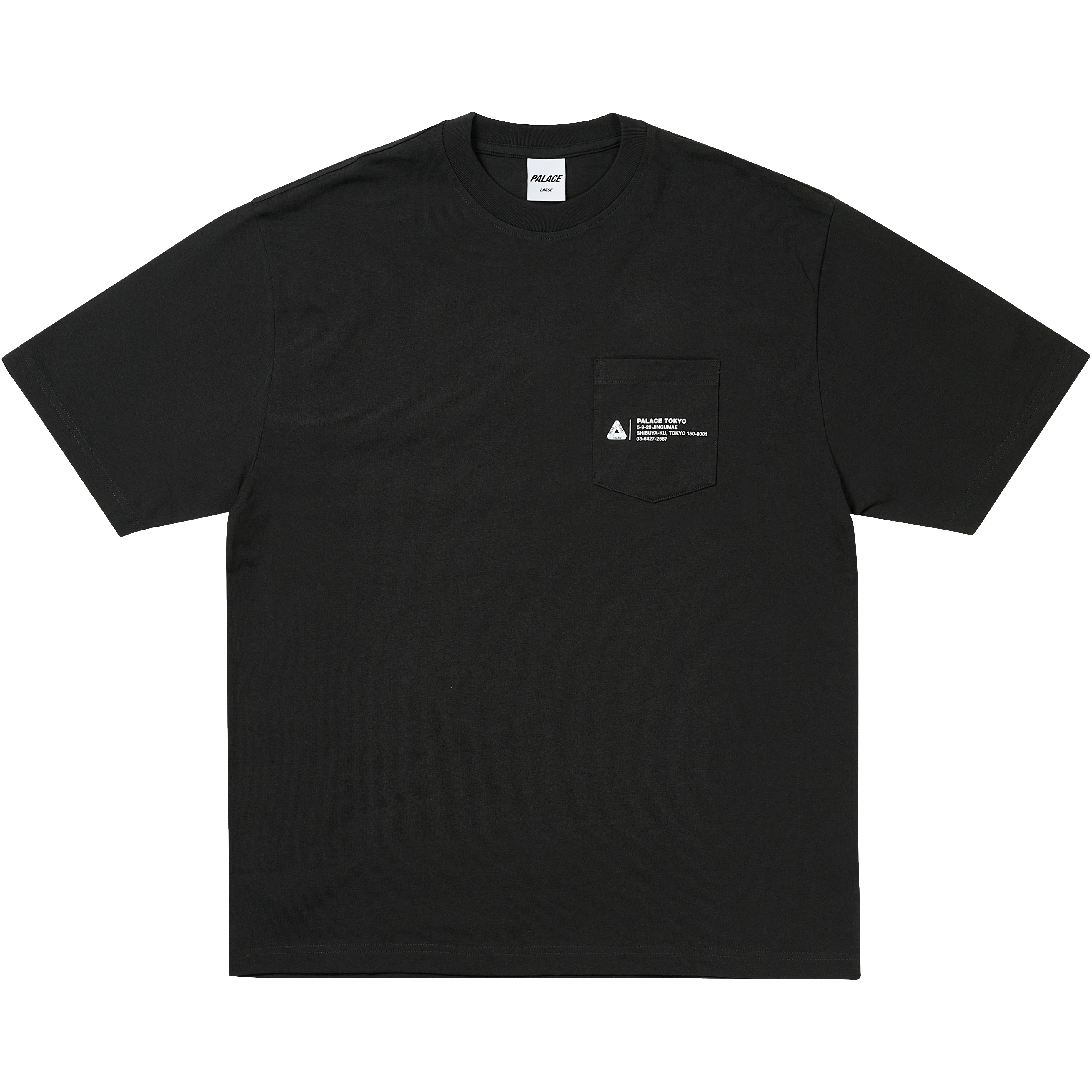Thumbnail SHOP LOCATOR POCKET T-SHIRT TOKYO BLACK one color
