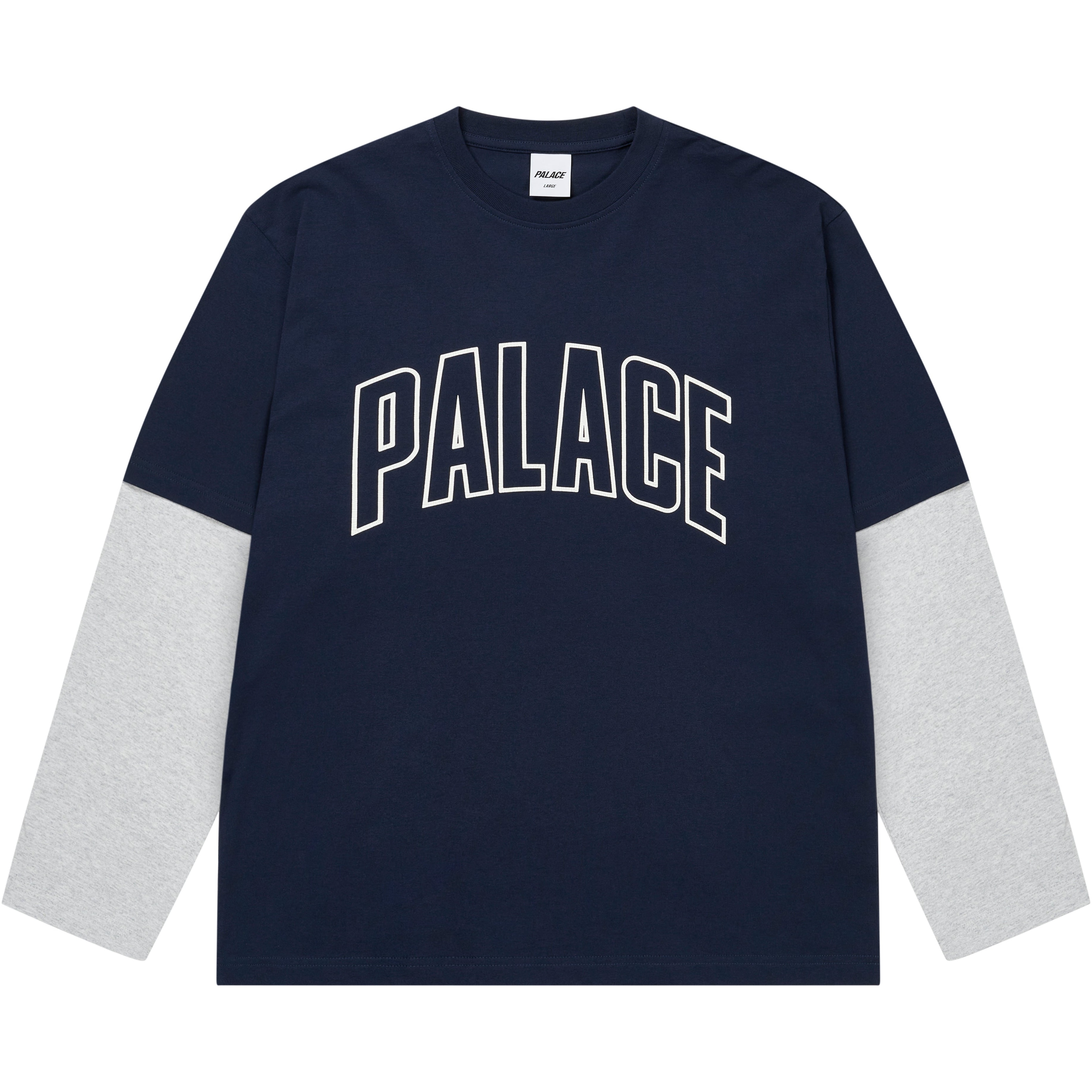 Thumbnail SURPRISINGLY LONGSLEEVE NAVY / GREY MARL one color