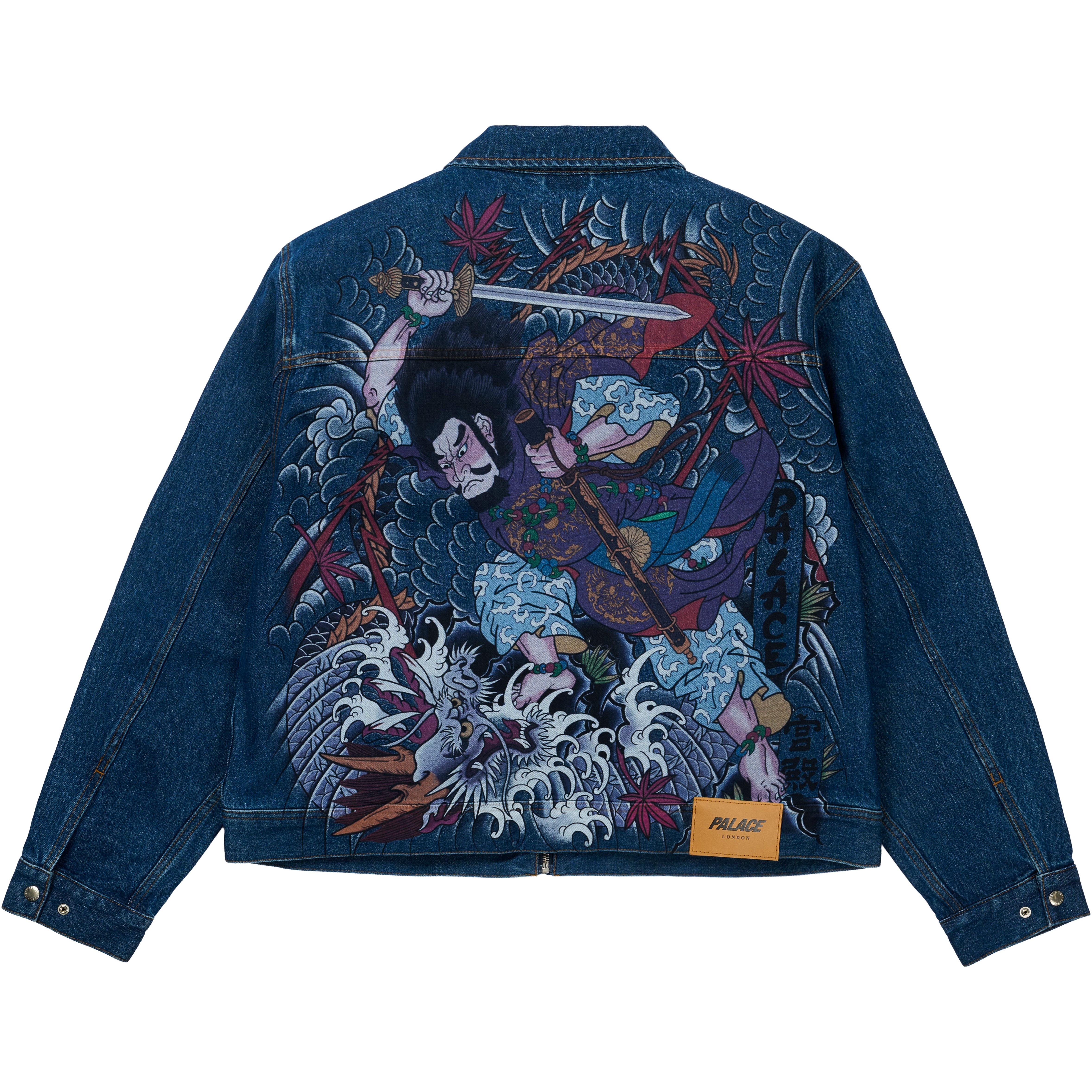 Thumbnail SUSANOO DENIM JACKET INDIGO WASH one color
