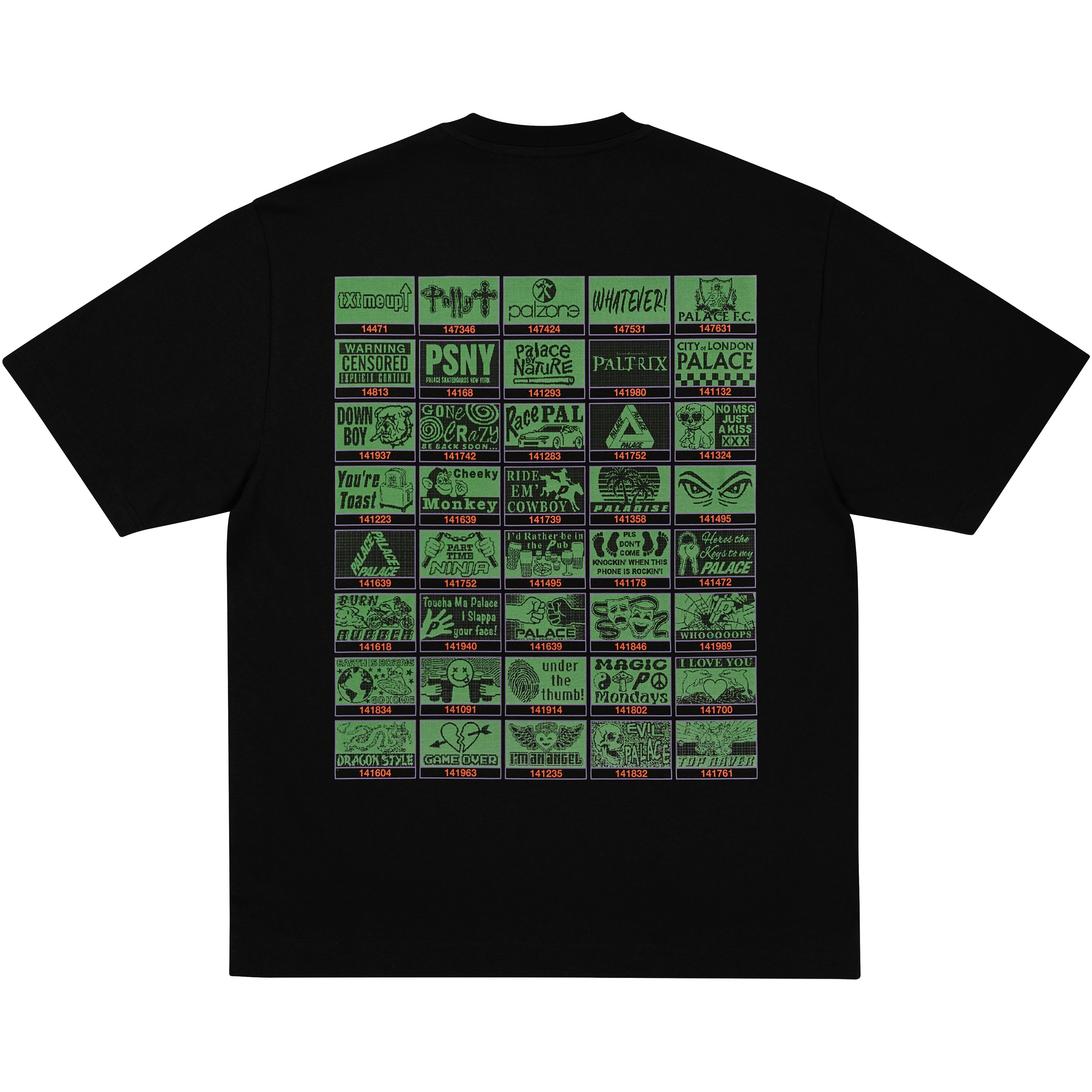 Thumbnail TOP UP T-SHIRT BLACK one color