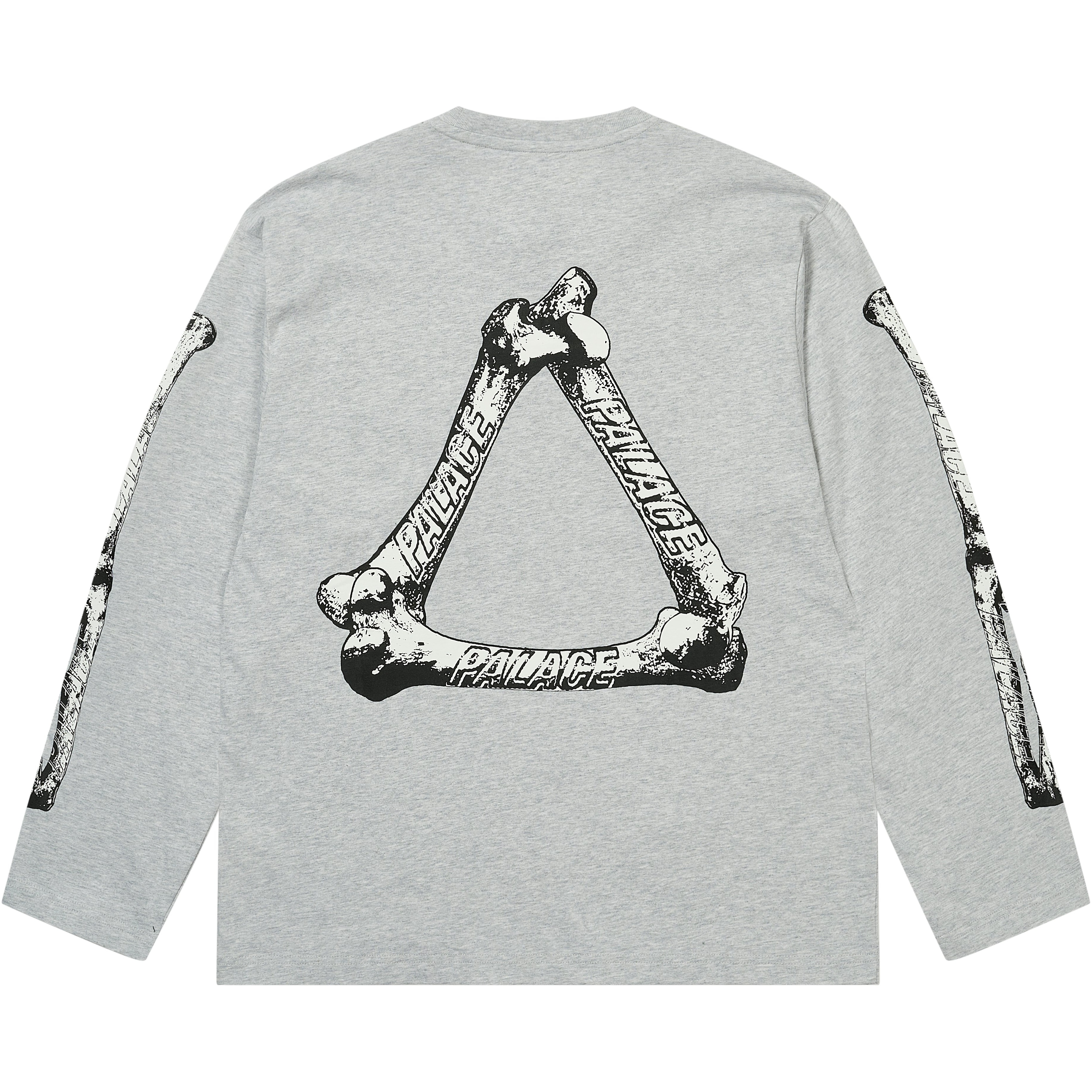 Thumbnail TRI-BONE LONGSLEEVE GREY MARL one color