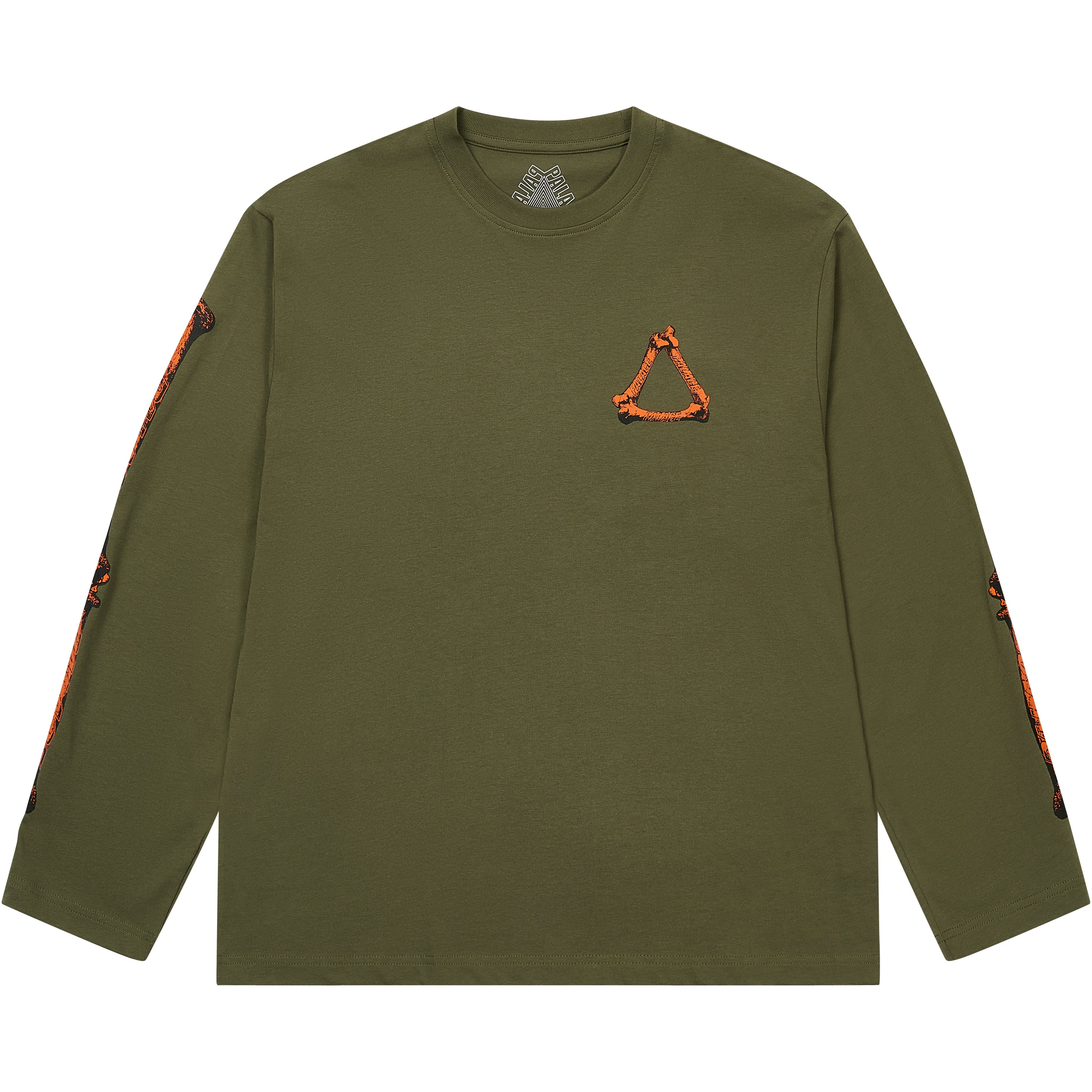 Thumbnail TRI-BONE LONGSLEEVE THE DEEP GREEN one color