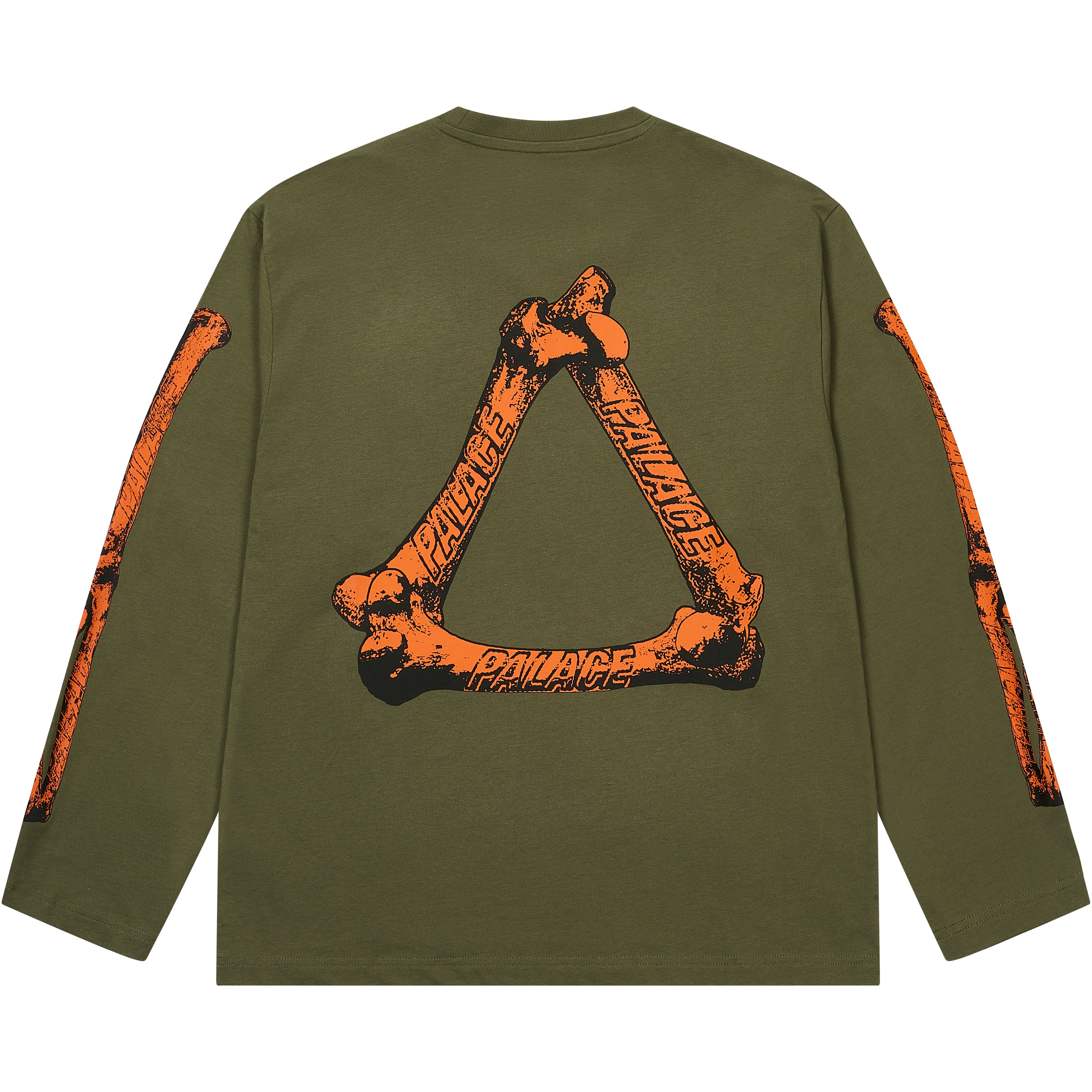 Thumbnail TRI-BONE LONGSLEEVE THE DEEP GREEN one color