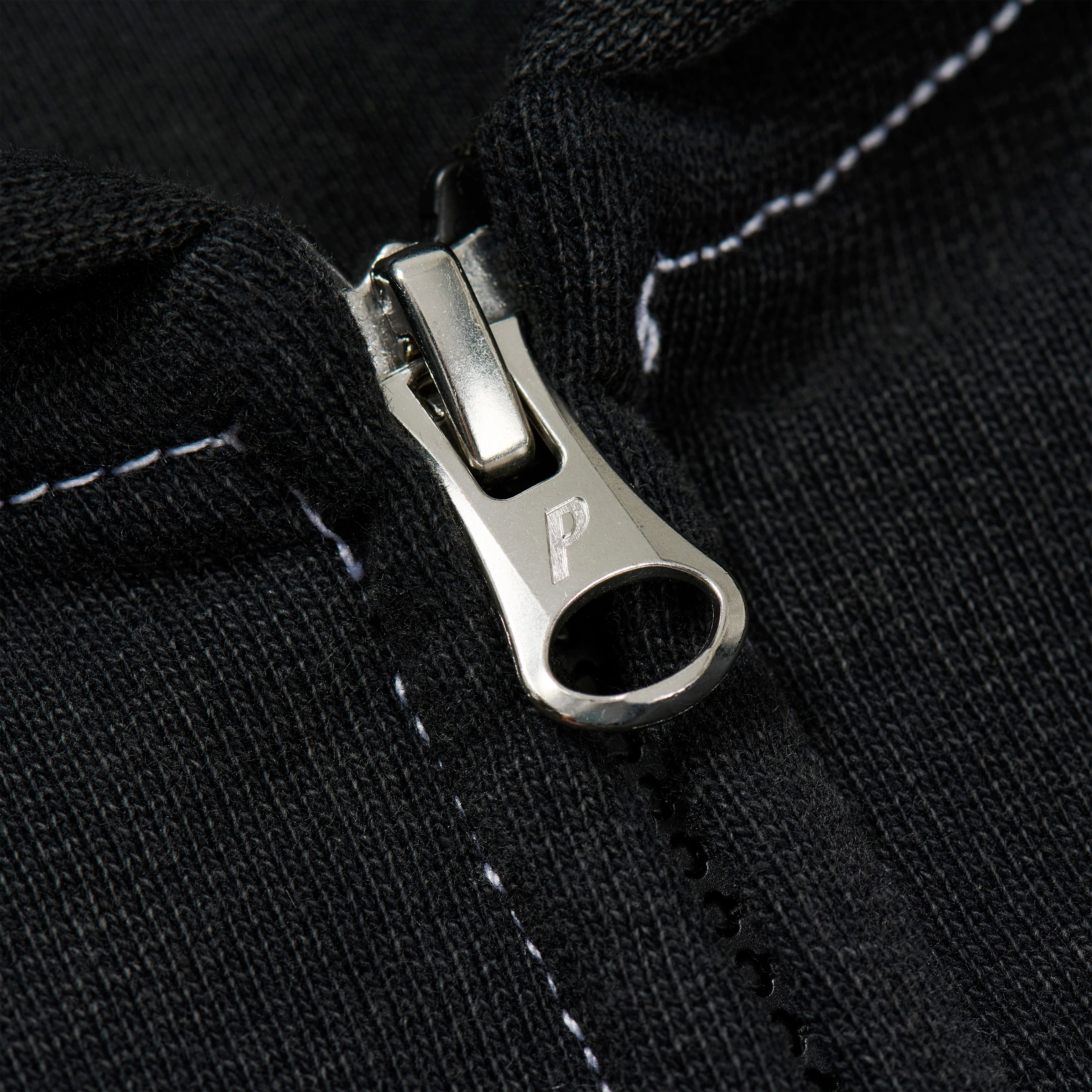 Thumbnail TRIPLE STITCH VERITAS ZIP HOOD BLACK one color