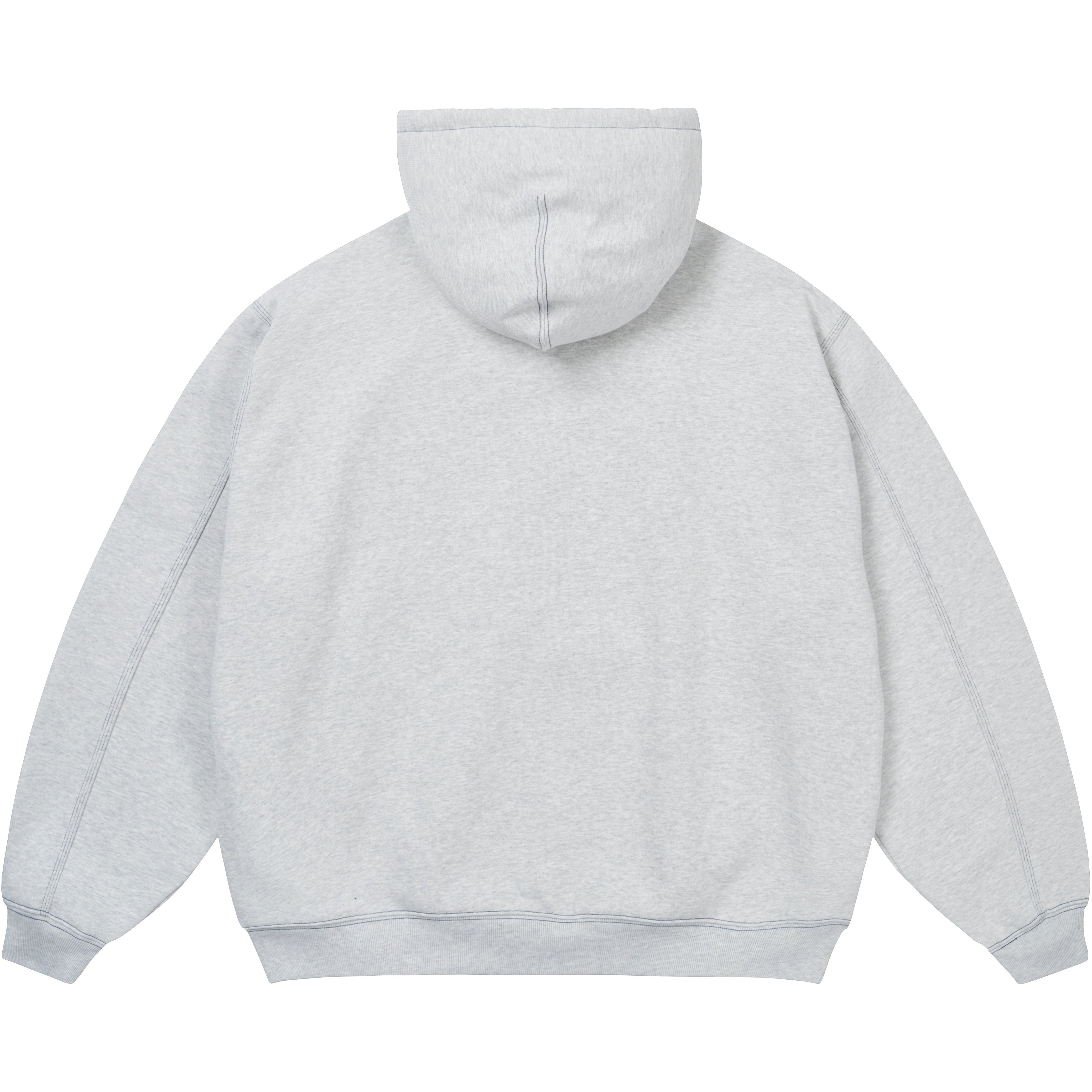 Thumbnail TRIPLE STITCH VERITAS ZIP HOOD GREY MARL one color