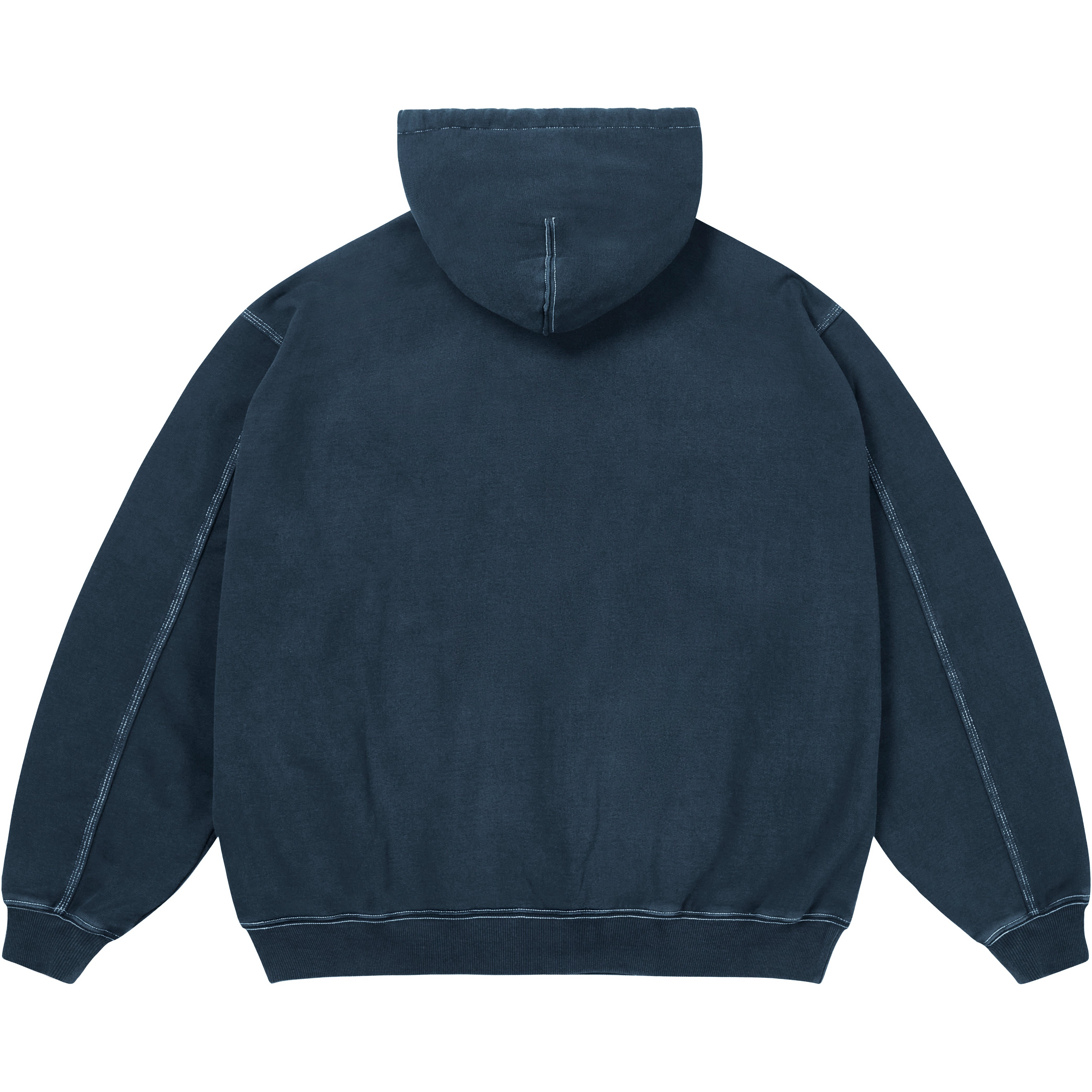 Thumbnail TRIPLE STITCH VERITAS ZIP HOOD NAVY one color