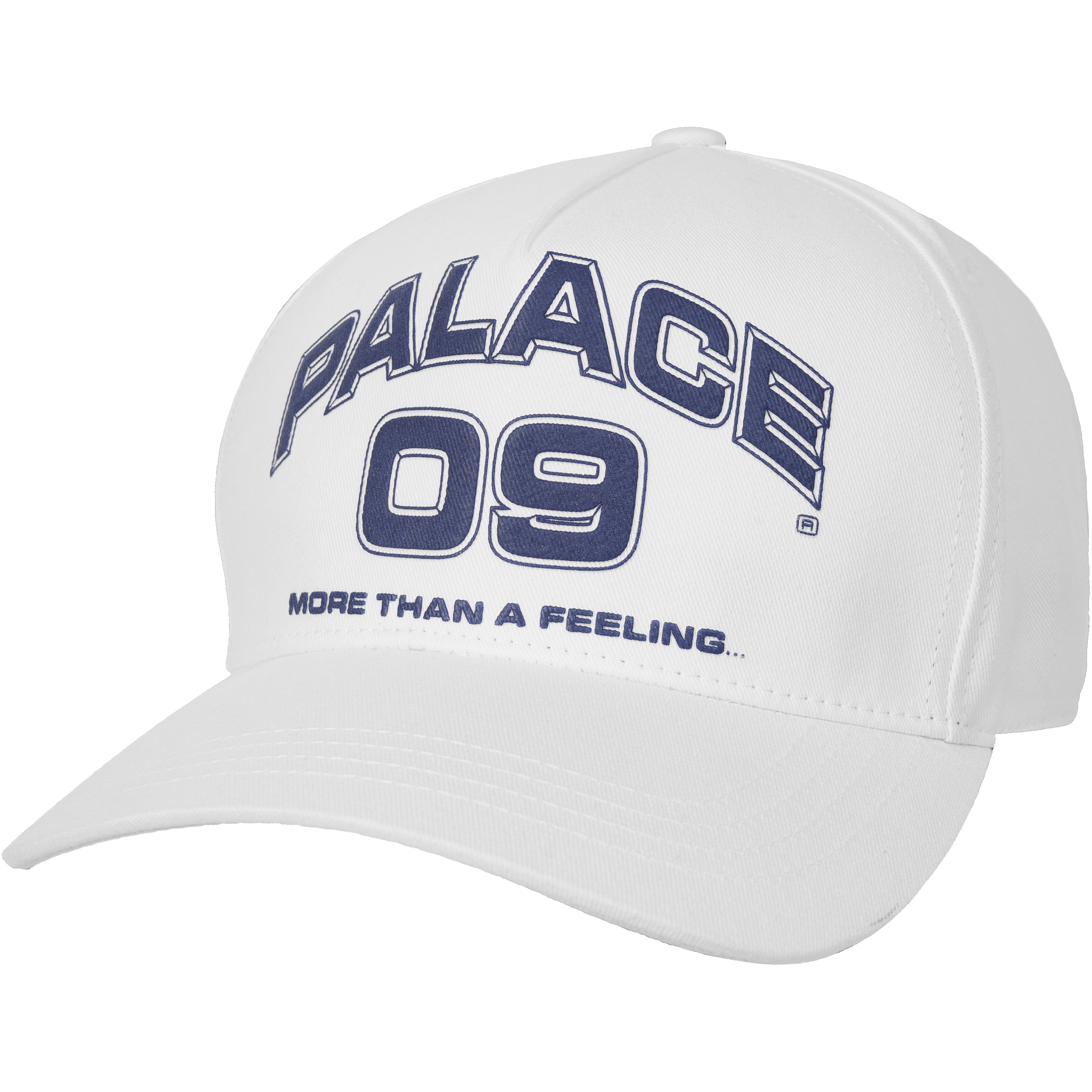 Palace 09 P FRAME 5-PANEL SNAPBACK WHITE