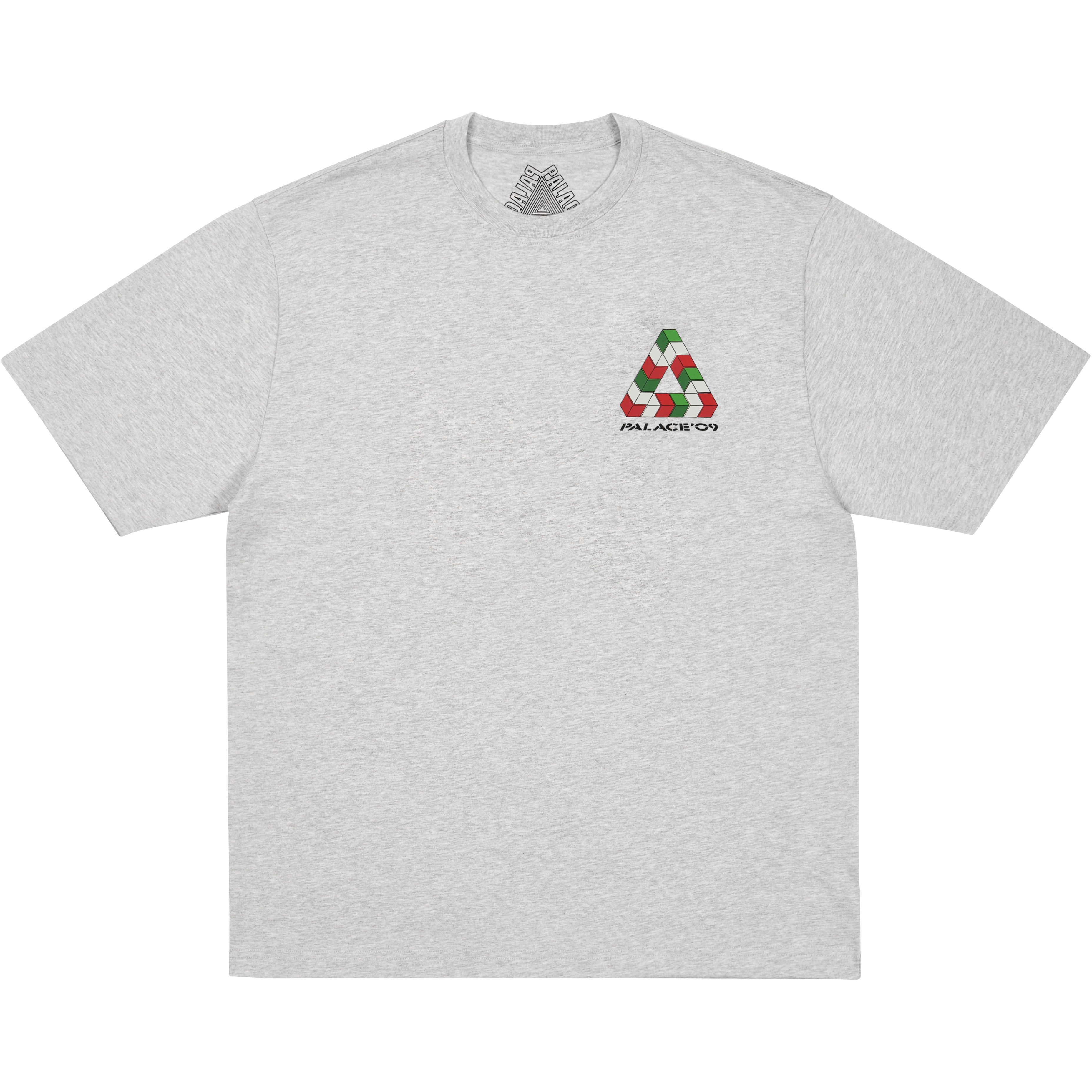 Palace 09 TRI-FERG T-SHIRT GREY MARL