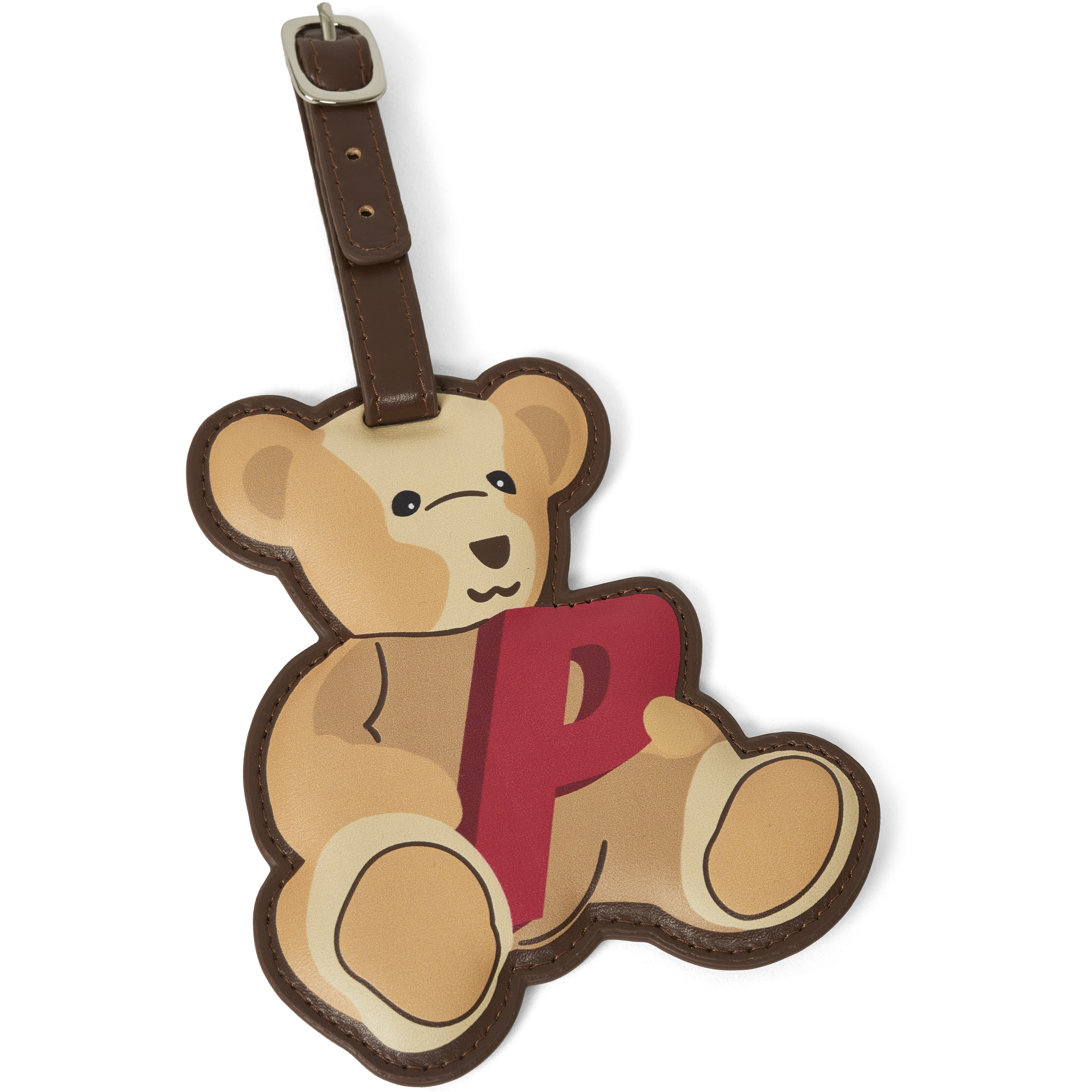 Palace BEAR PALACE LOVE LUGGAGE TAG CREAM