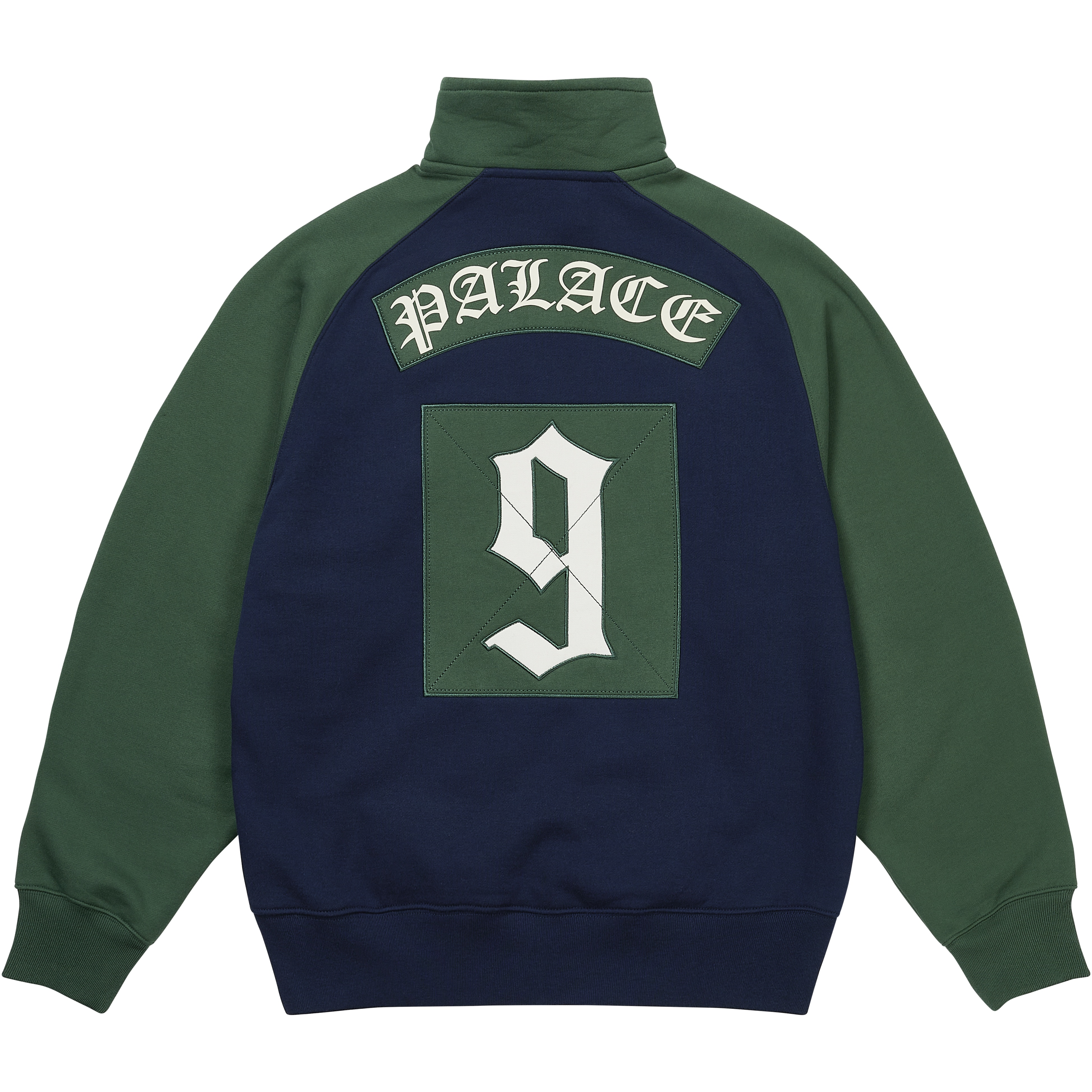 Thumbnail CREST SWEAT NAVY / RACEY GREEN one color