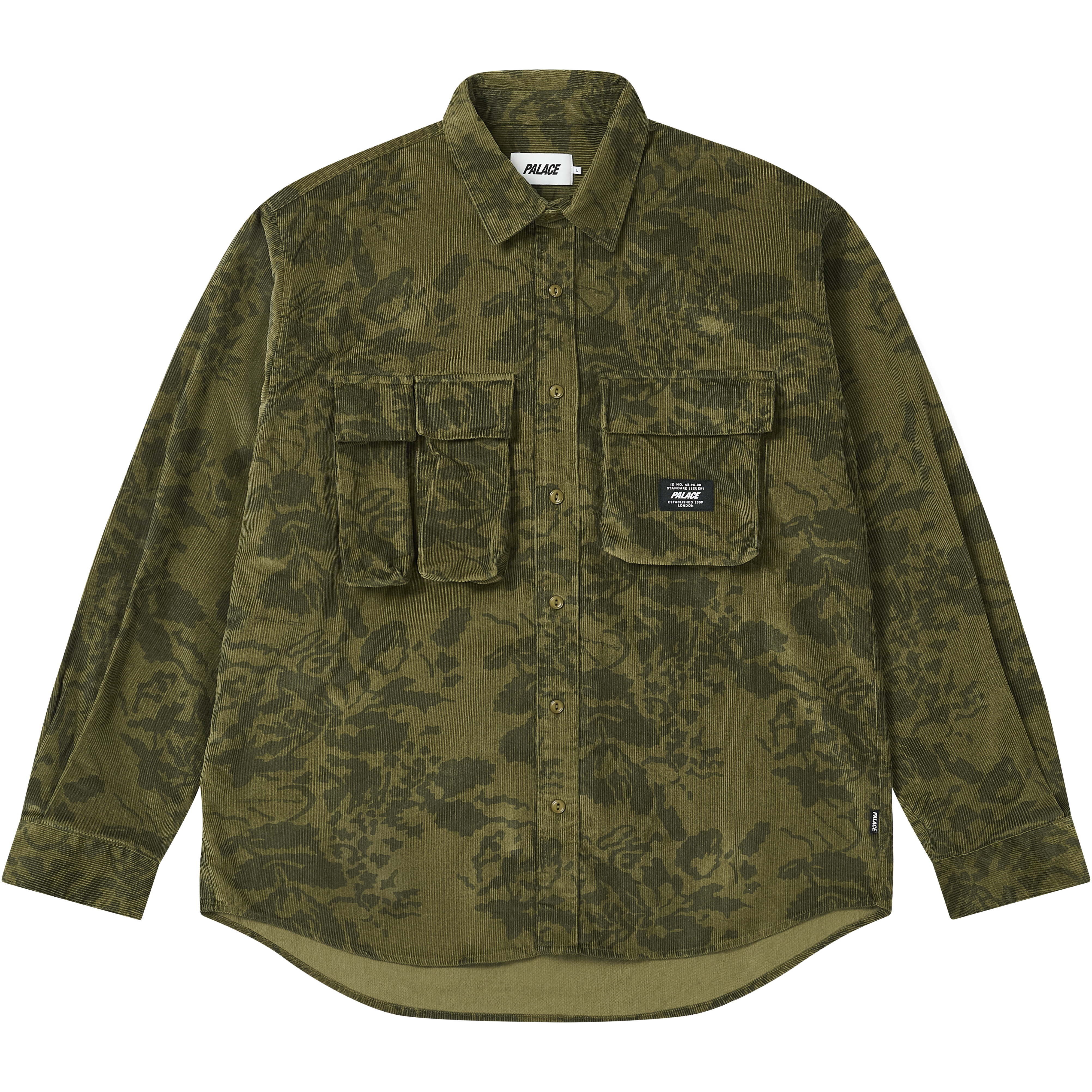 Palace DOUBLE POCKET CORD OVERSHIRT FLORAL