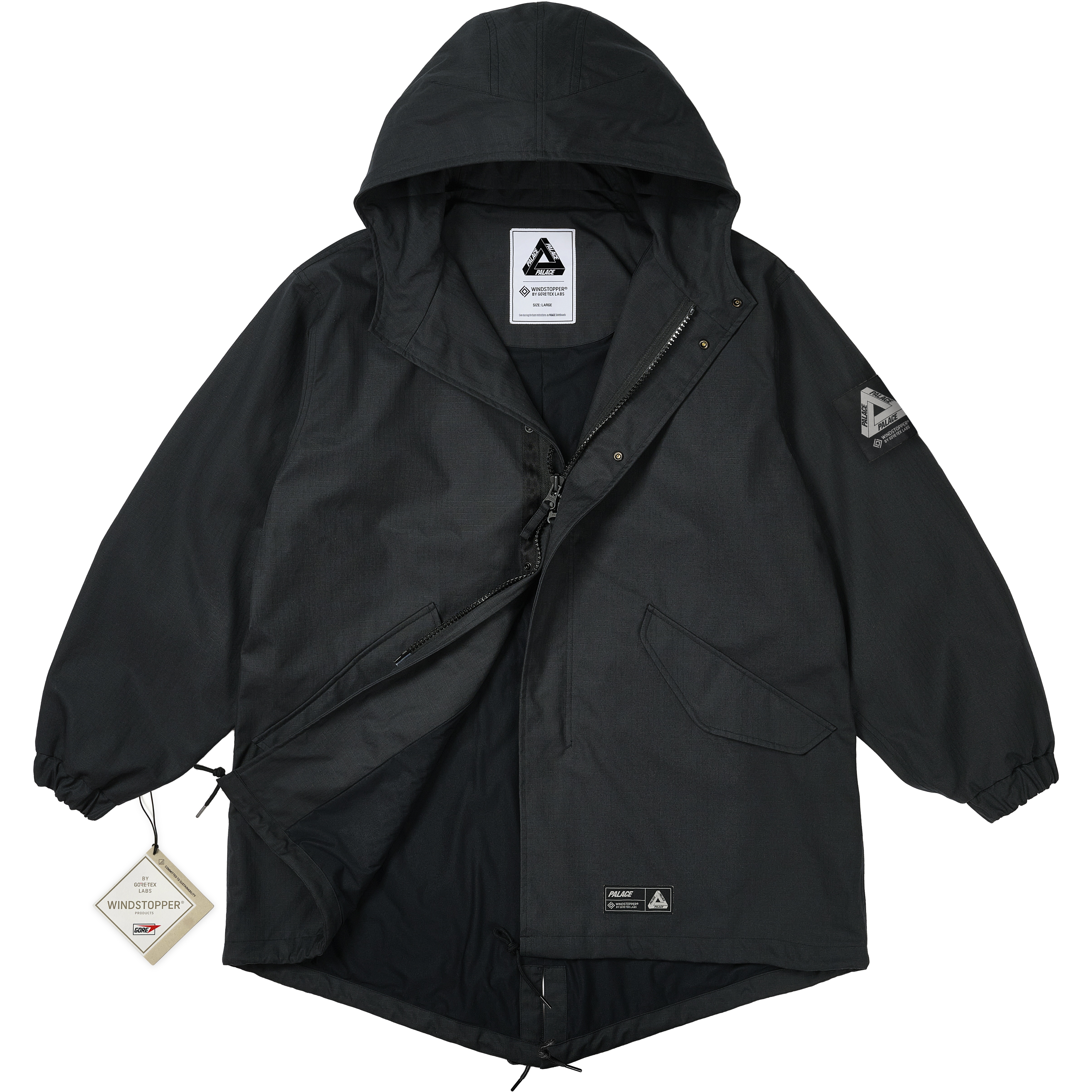 Thumbnail GORE-TEX WINDSTOPPER P51 PARKA BLACK one color