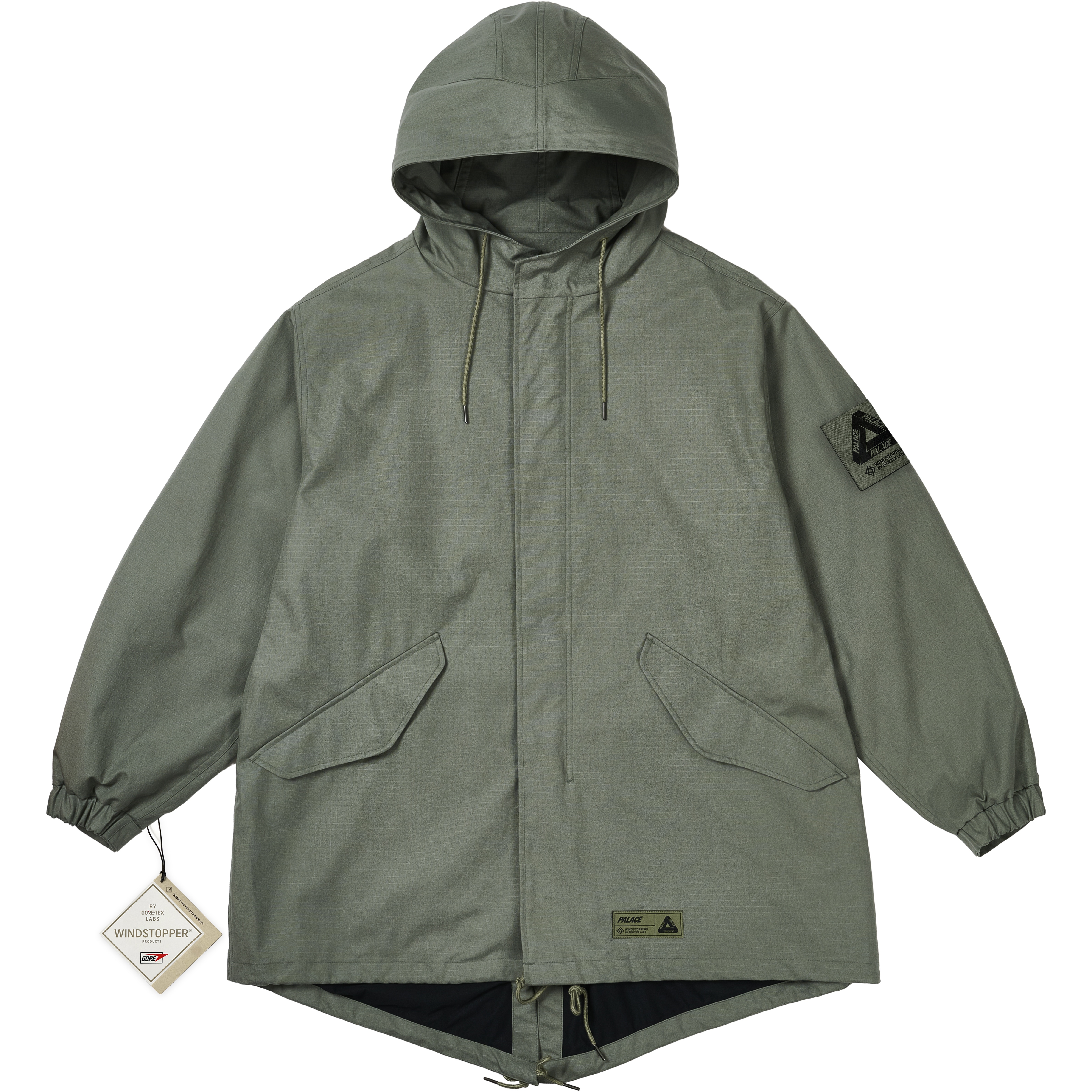 Palace GORE-TEX WINDSTOPPER P51 PARKA OLIVE