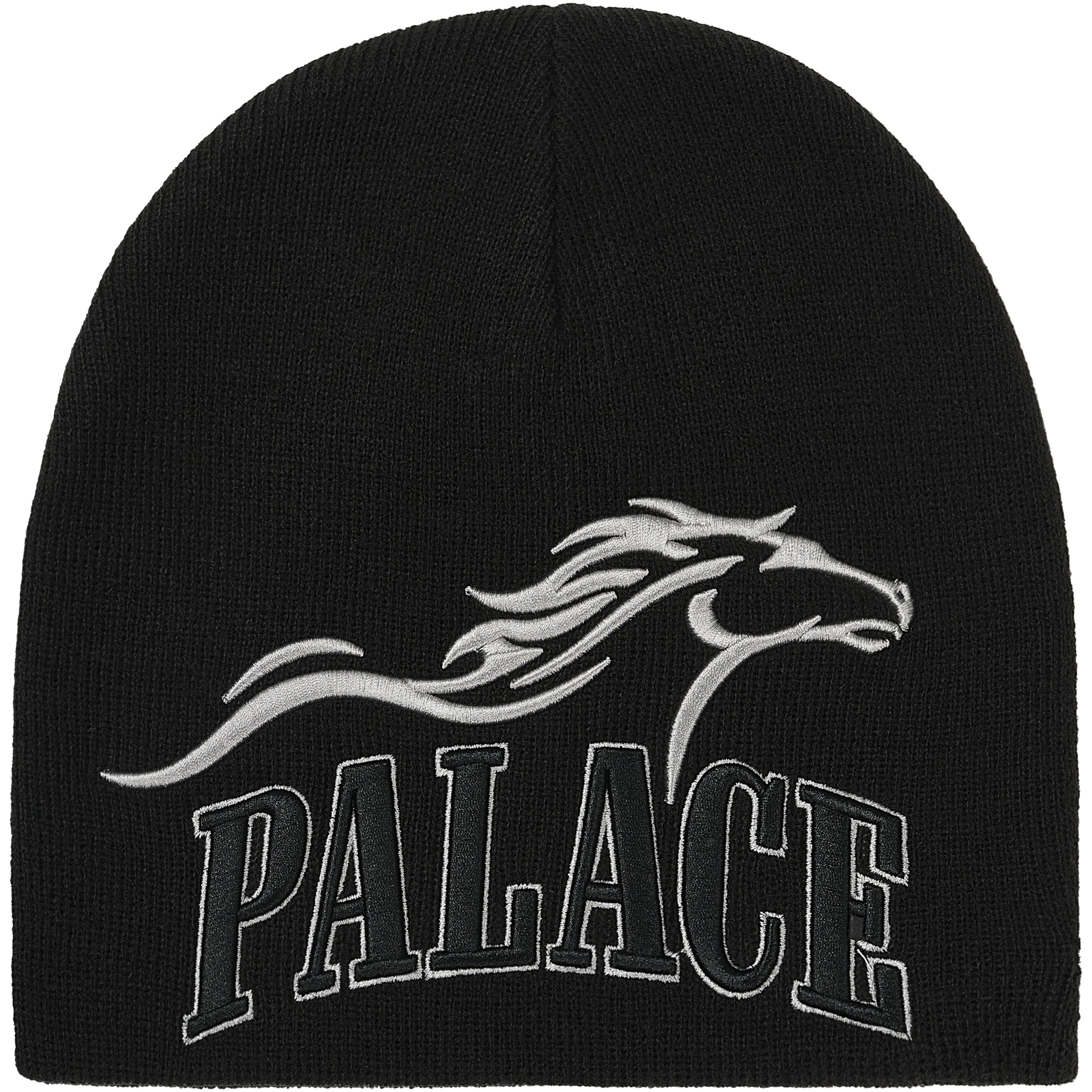 Palace HORSEPOWER NEIN CUFF BEANIE BLACK