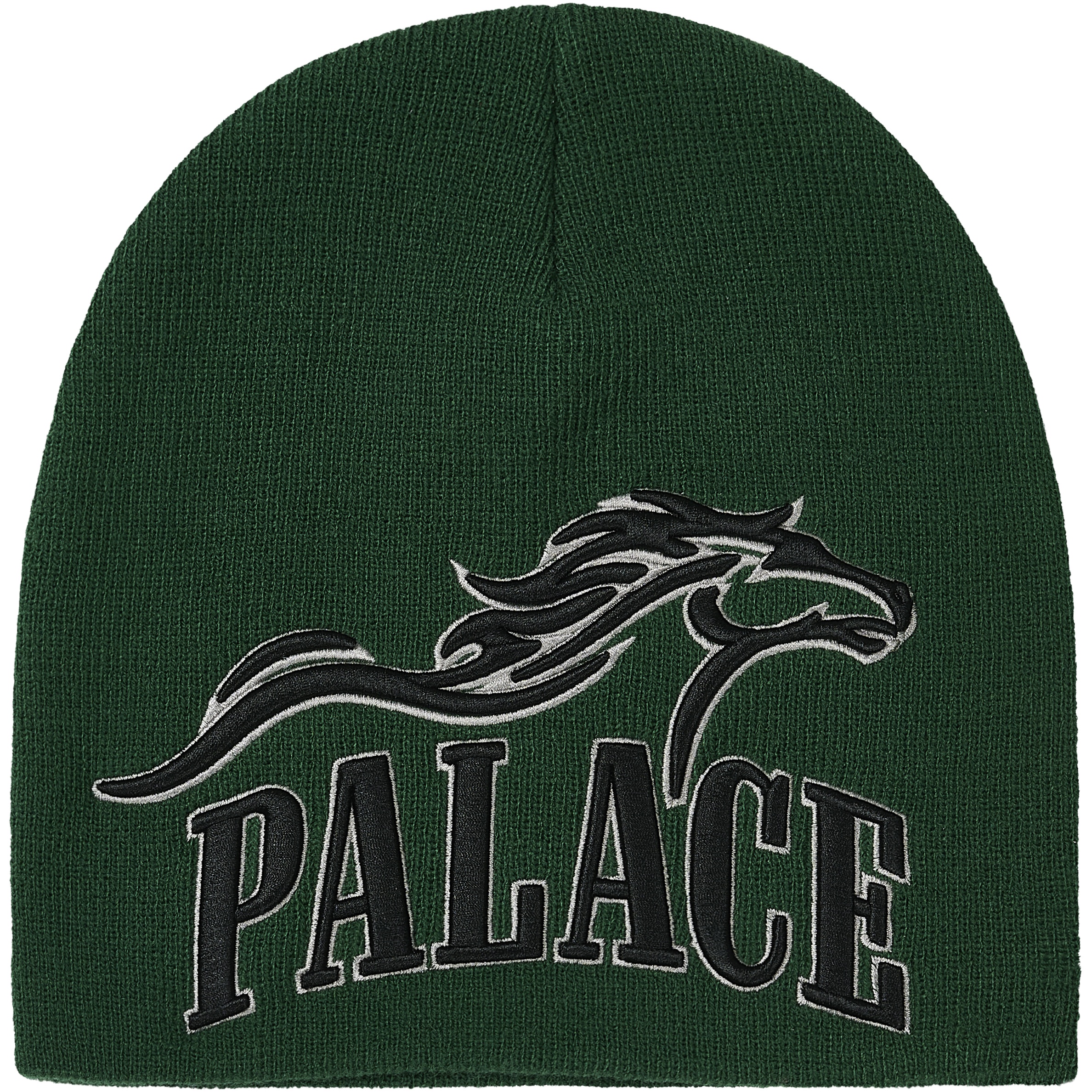 Palace HORSEPOWER NEIN CUFF BEANIE RACEY GREEN