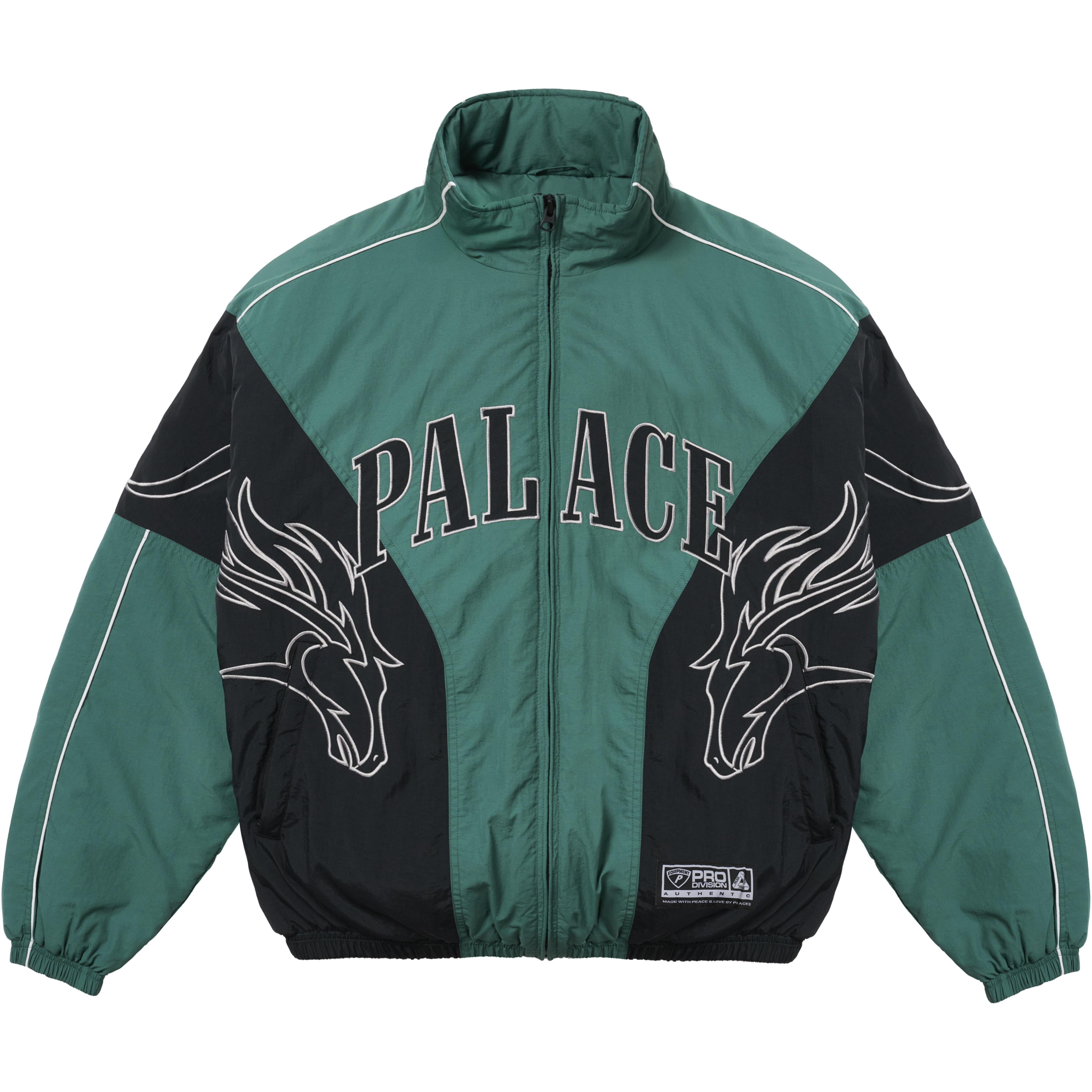 Palace HORSES JACKET GREEN / BLACK