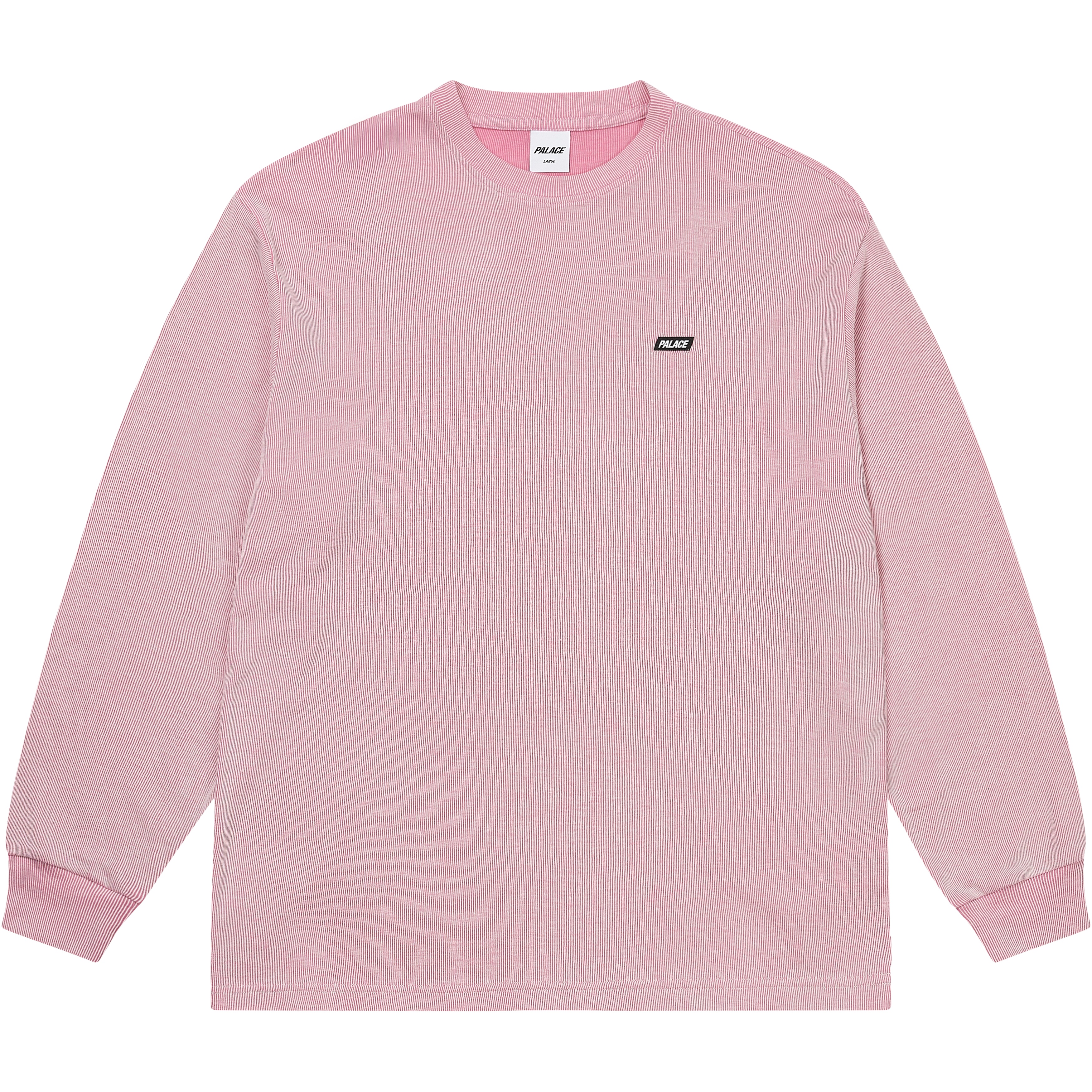 Palace LENTICULAR LONGSLEEVE GREY / PINK