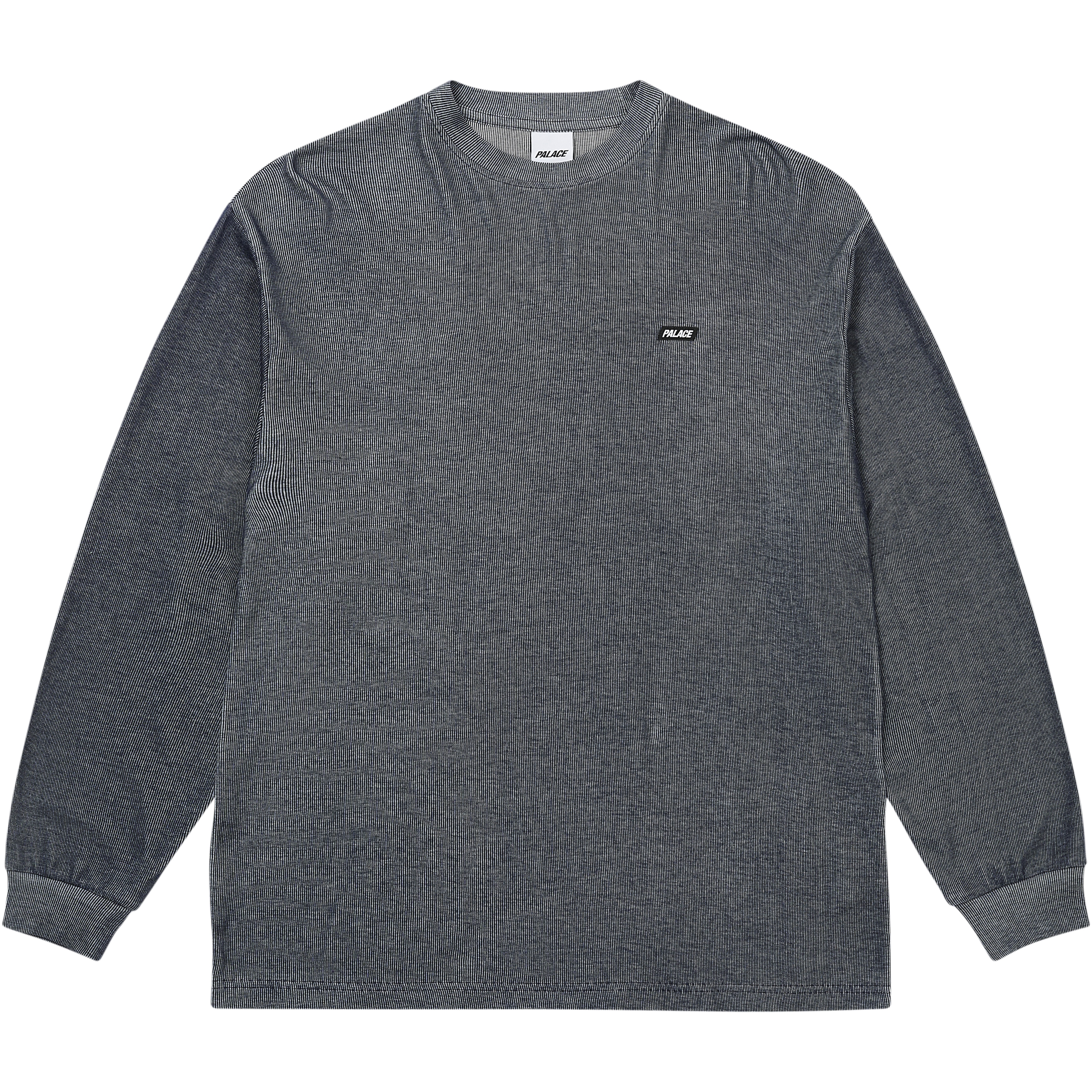 Palace LENTICULAR LONGSLEEVE NAVY / GREY