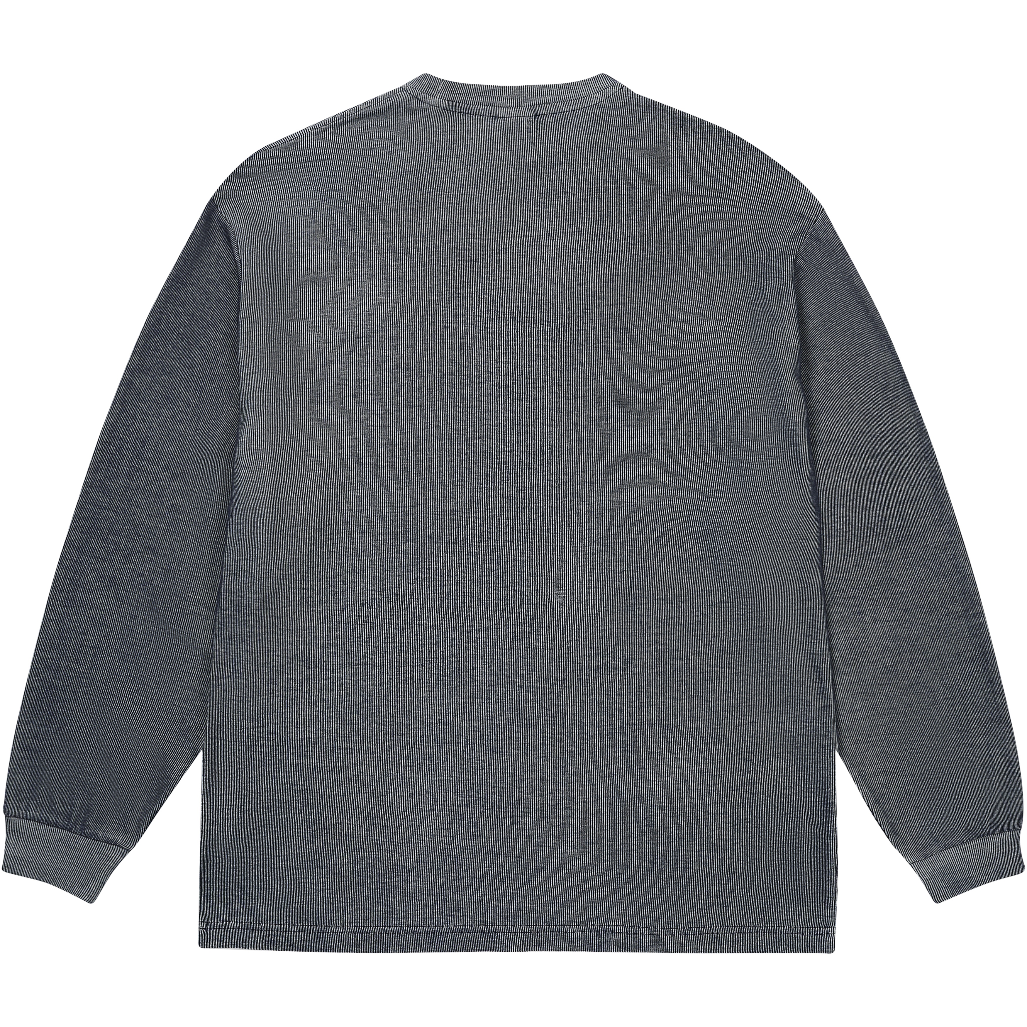 Thumbnail LENTICULAR LONGSLEEVE NAVY / GREY one color