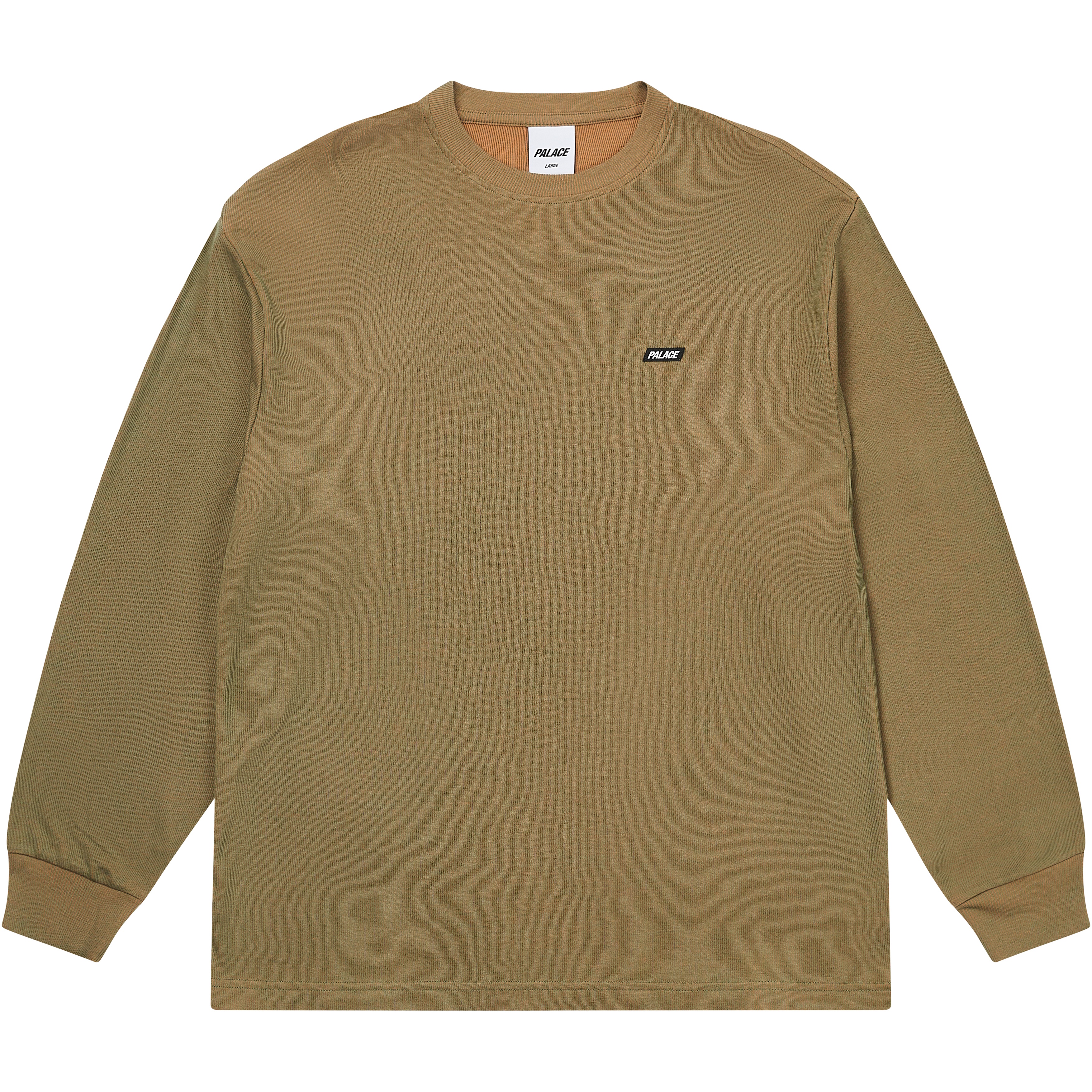 Palace LENTICULAR LONGSLEEVE OLIVE / ORANGE