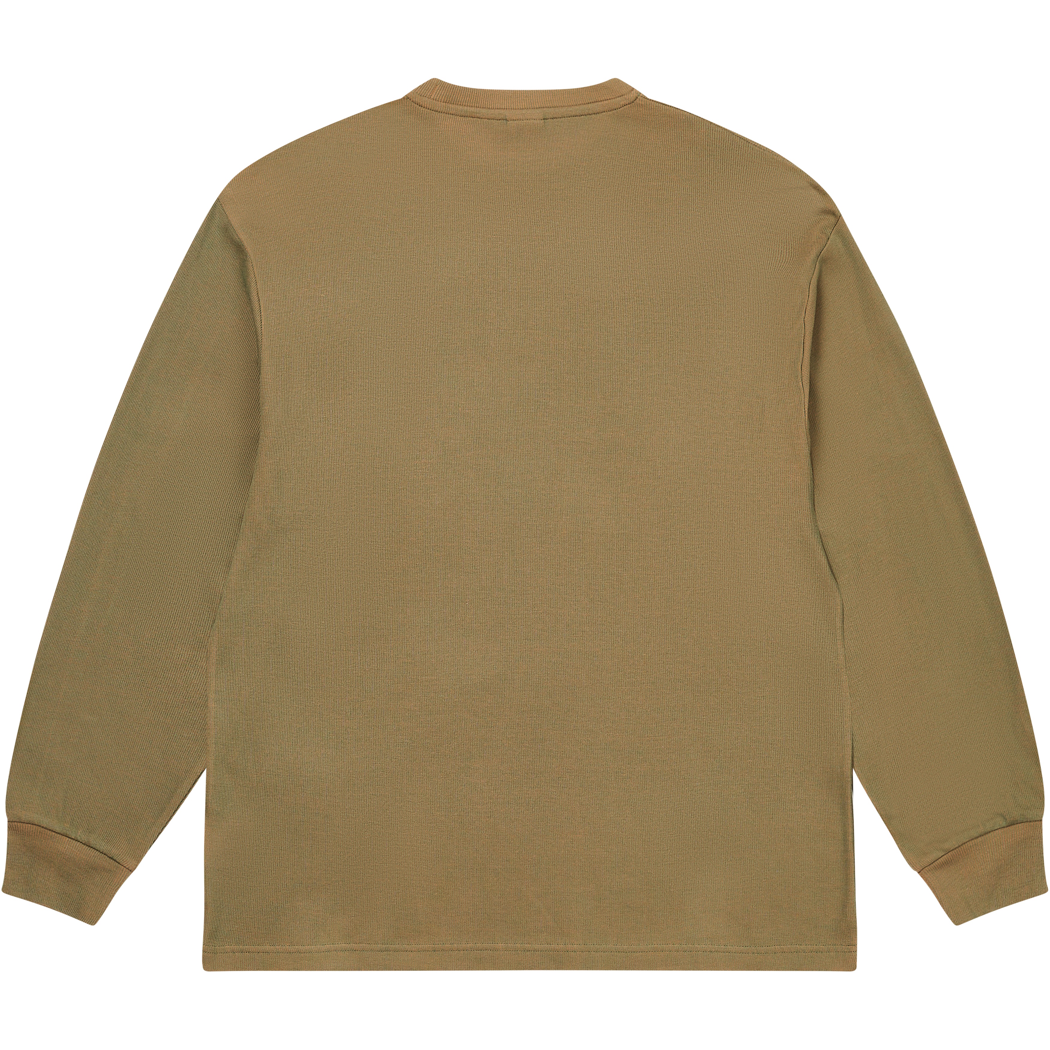 Thumbnail LENTICULAR LONGSLEEVE OLIVE / ORANGE one color