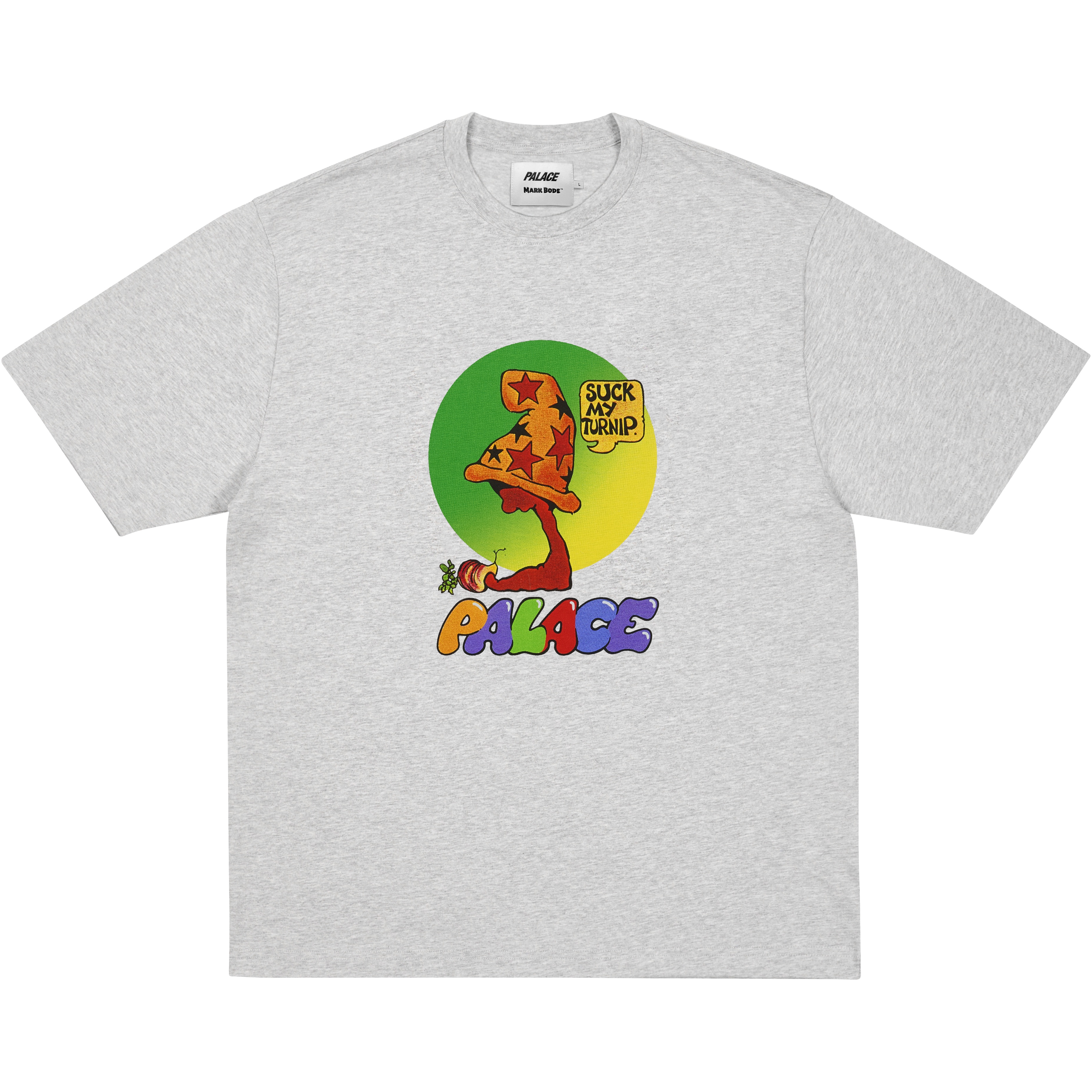 Palace MARK BODĒ T-SHIRT GREY MARL