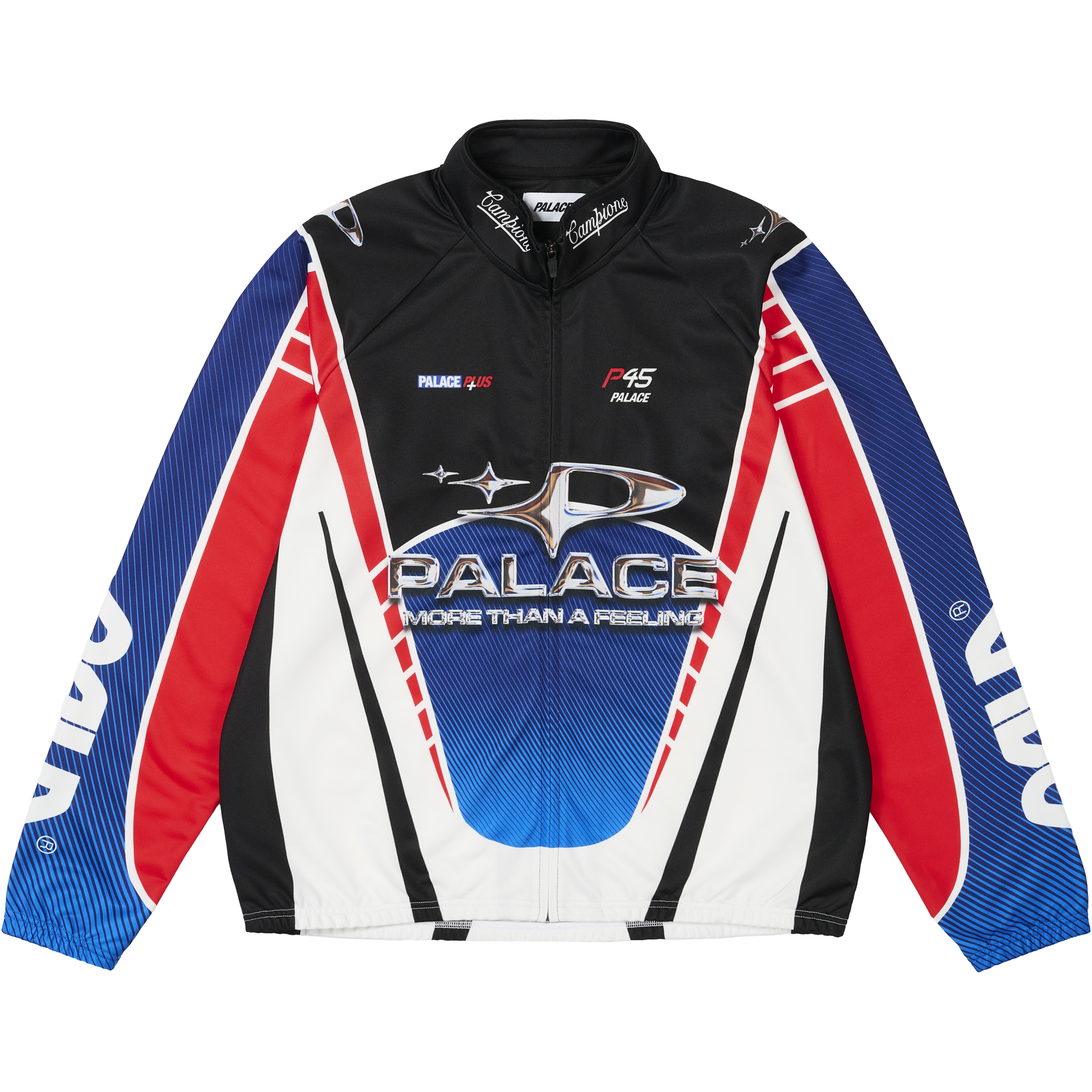 Palace MORE THAN A CYCLING ZIP JACKET RED / BLUE