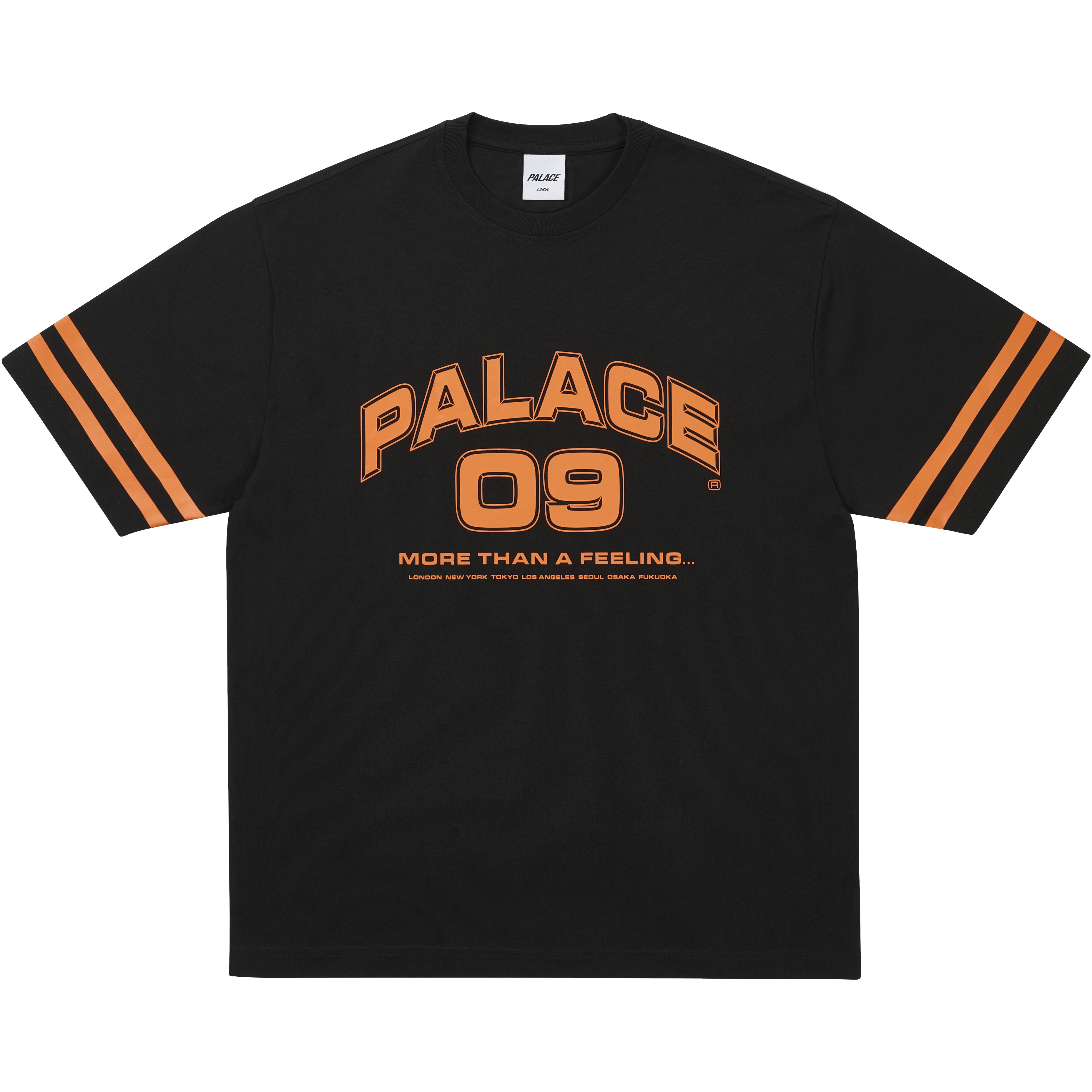 Palace MORE THAN A FEELING T-SHIRT BLACK