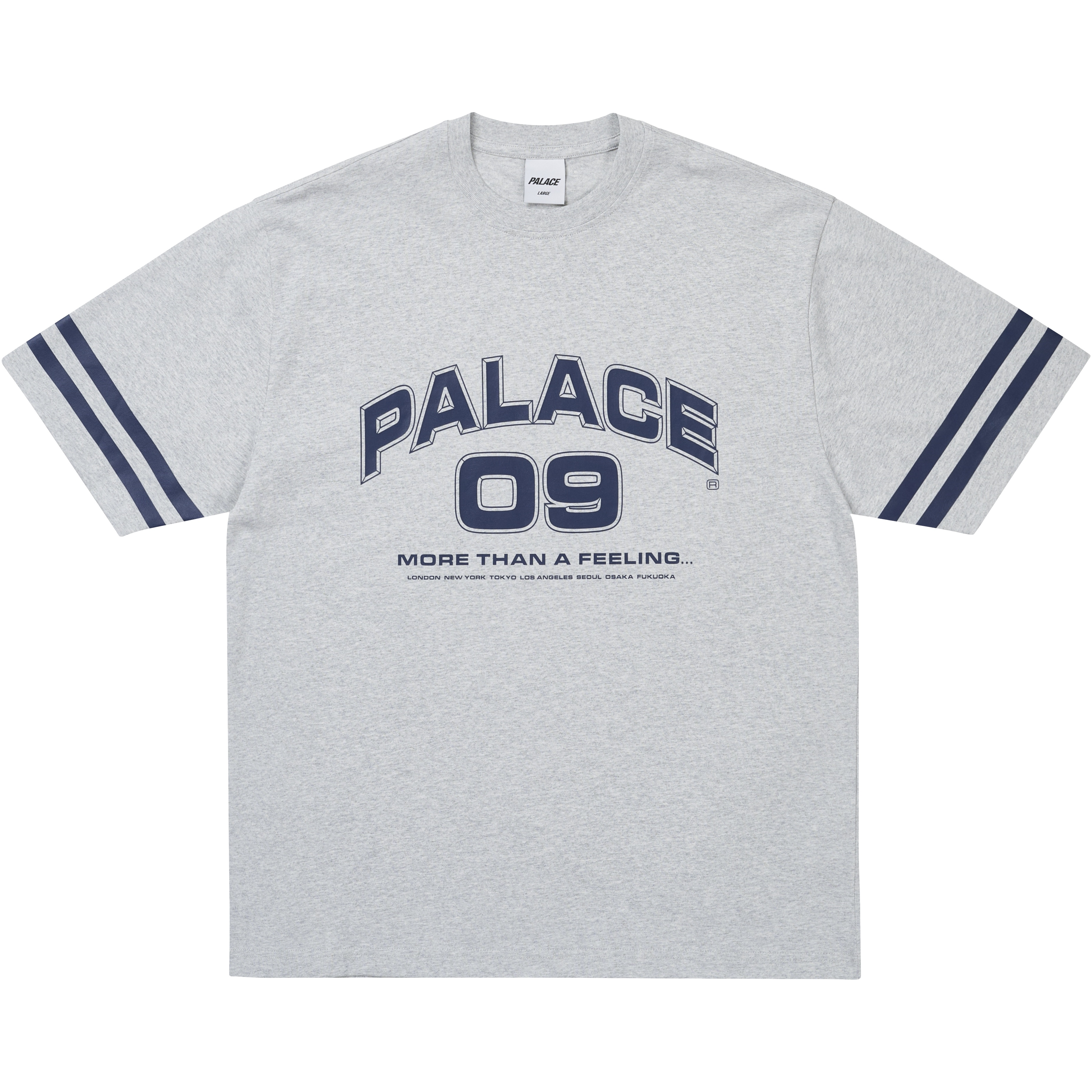 Palace MORE THAN A FEELING T-SHIRT GREY MARL