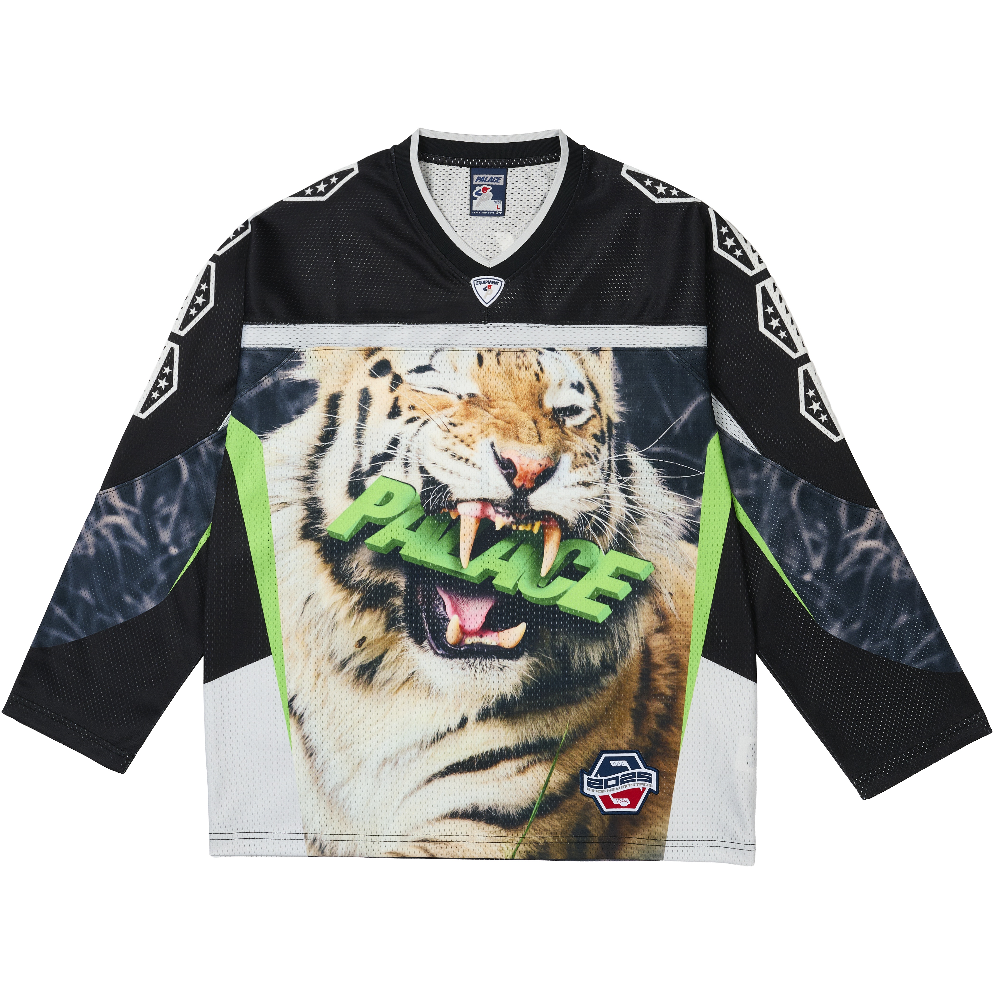 Palace NO BITIN' HOCKEY JERSEY BLACK