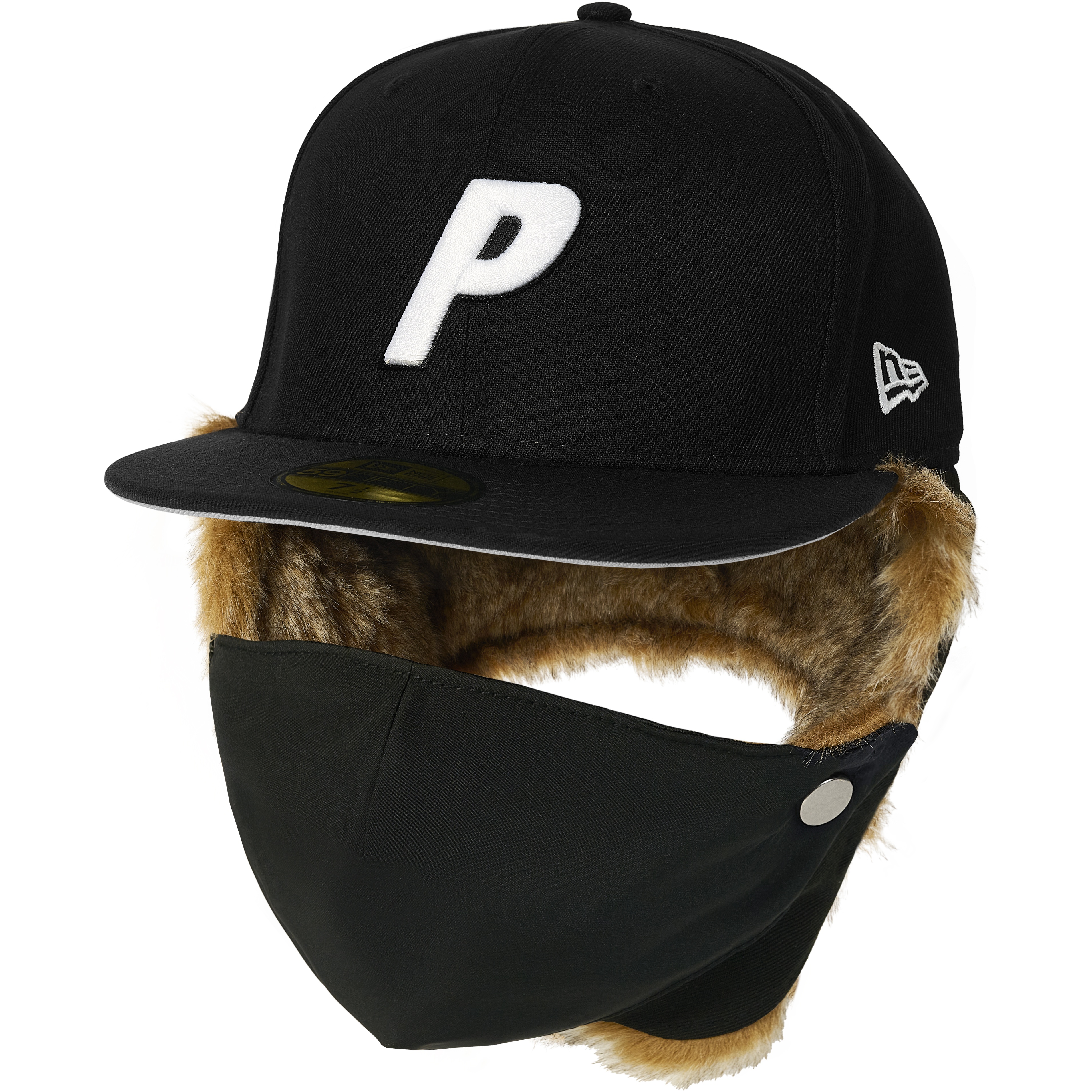 Palace PALACE NEW ERA MASK DOGEAR 59FIFTY BLACK
