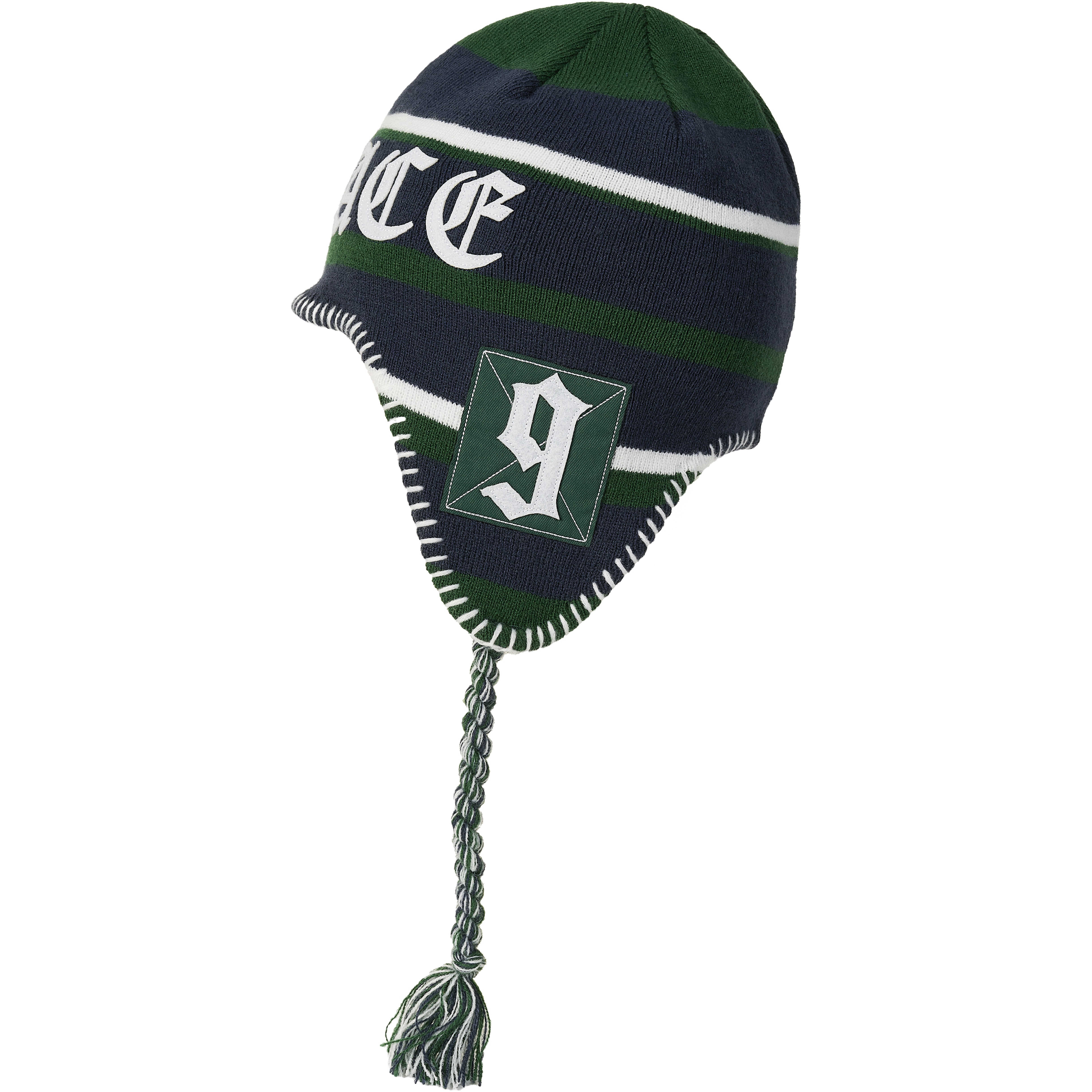 Thumbnail PALACE UNION PERUVIAN BEANIE NAVY one color