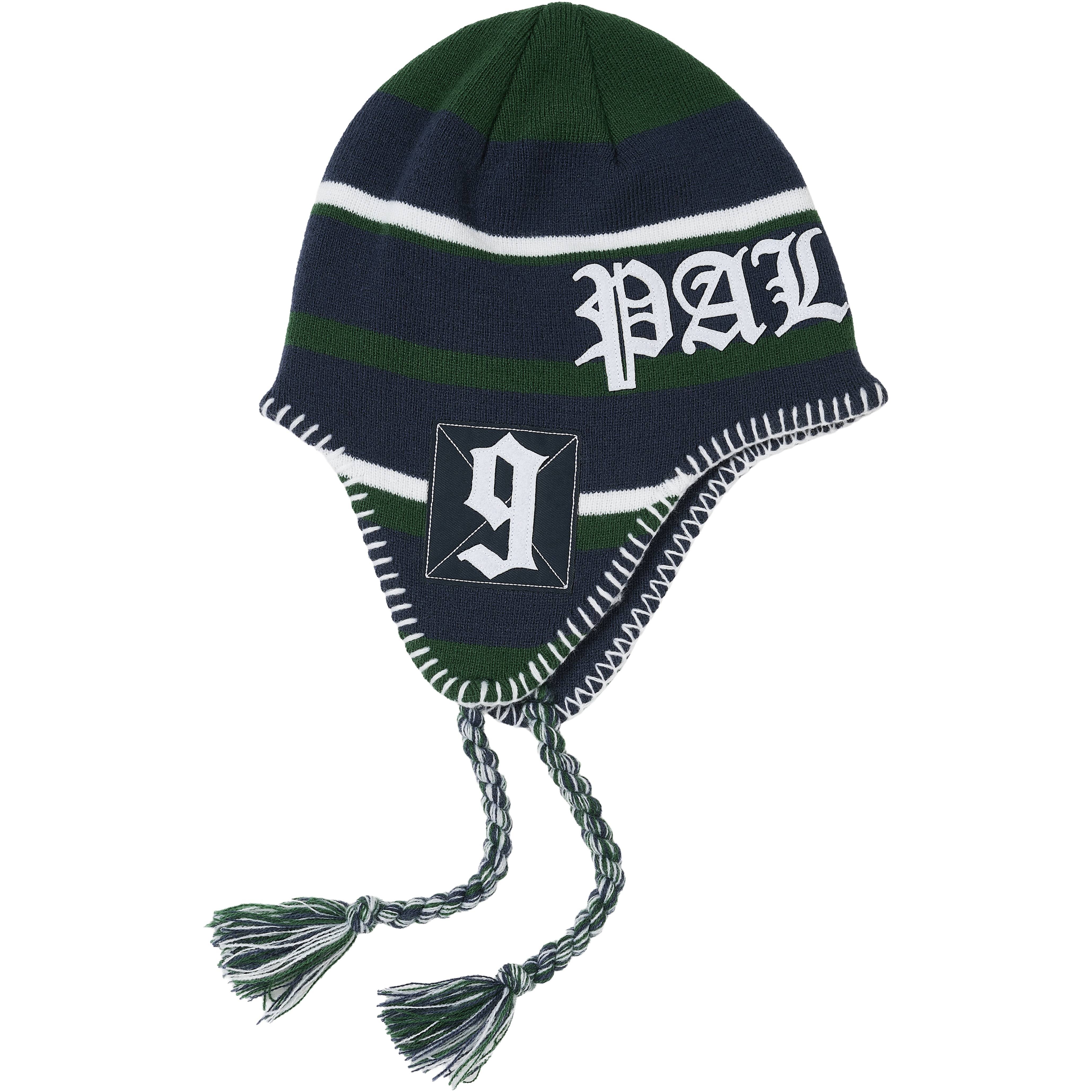Thumbnail PALACE UNION PERUVIAN BEANIE NAVY one color