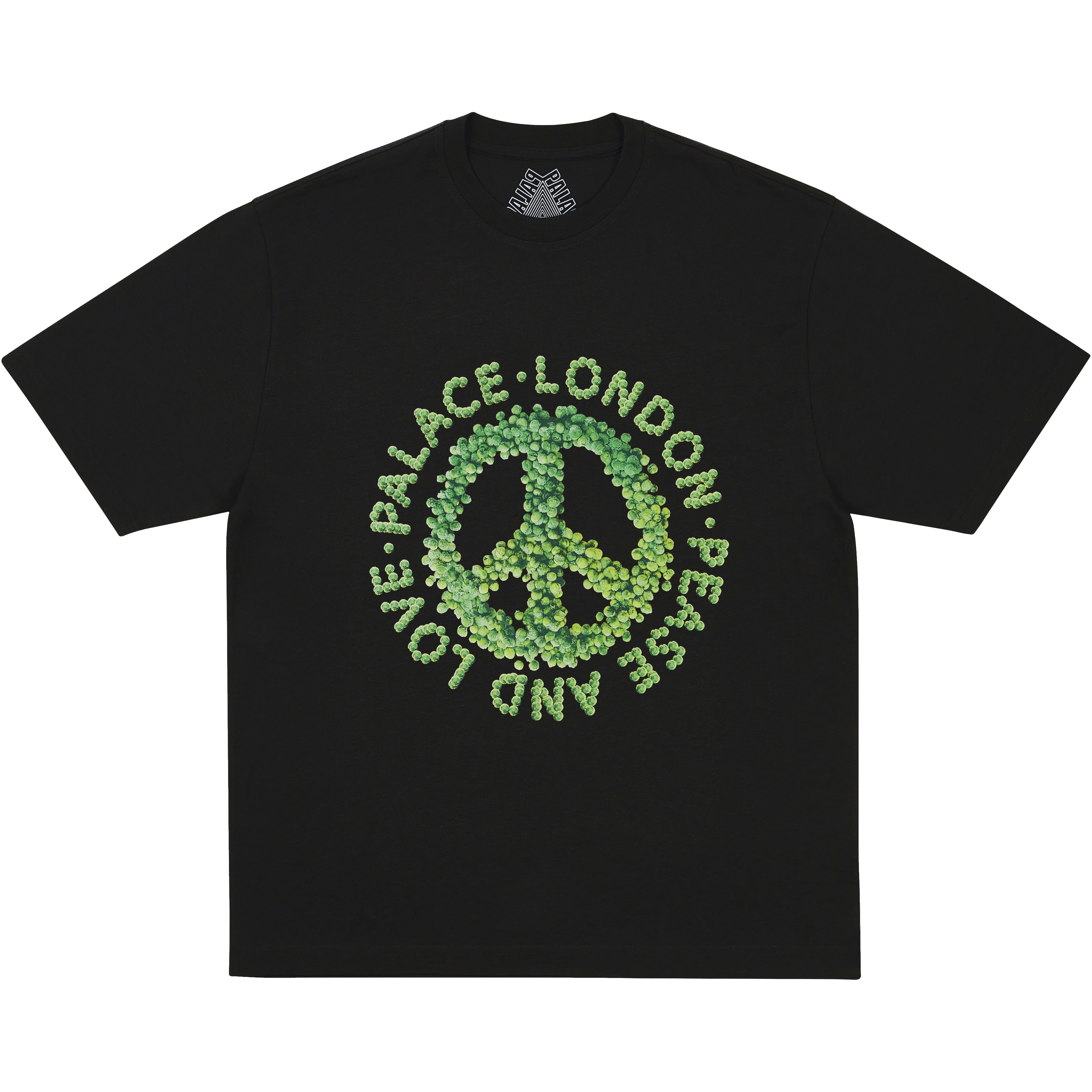 Palace PEASE AND LOVE T-SHIRT BLACK