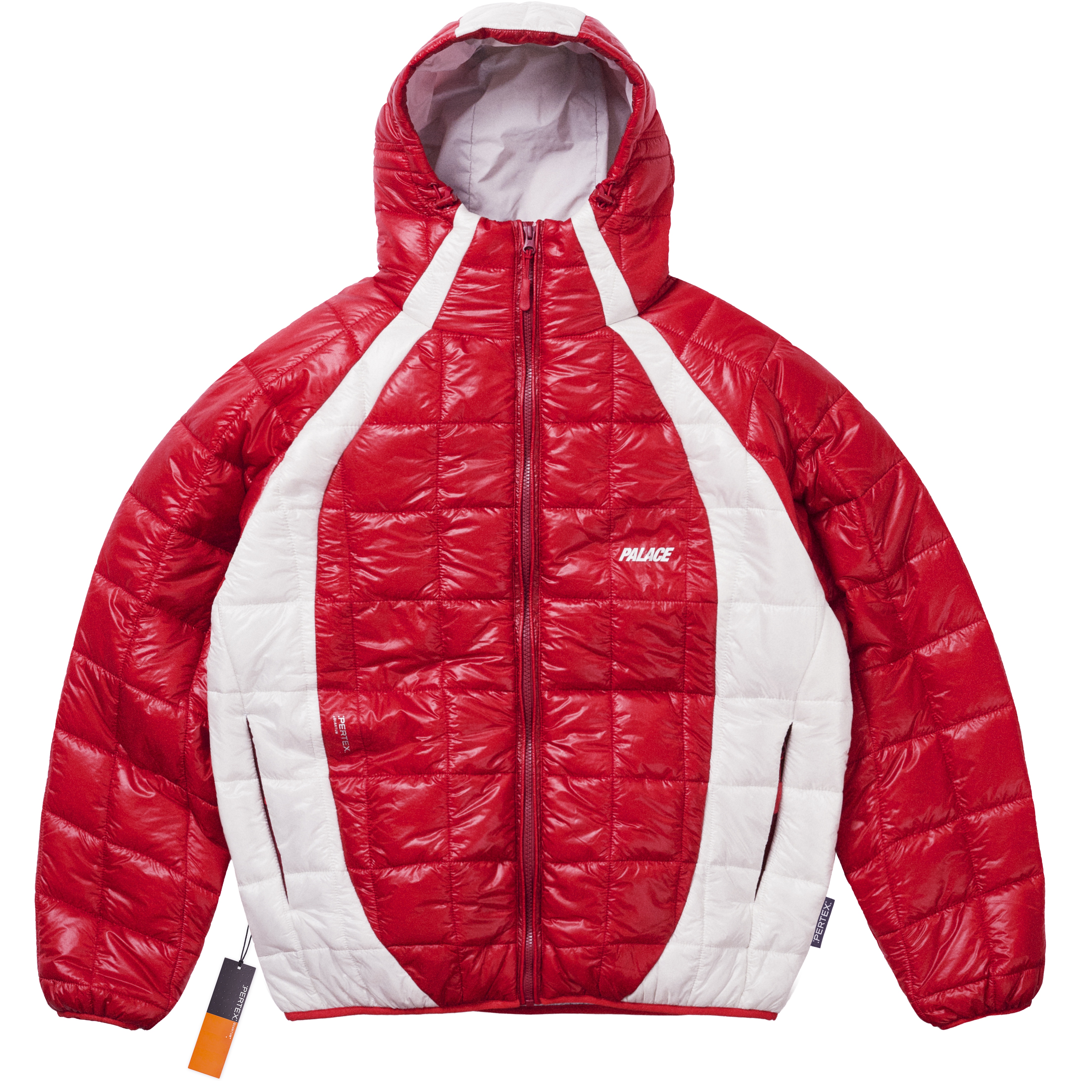 Palace PERTEX NET PLUS MICROLITE JACKET CLARET / GREY