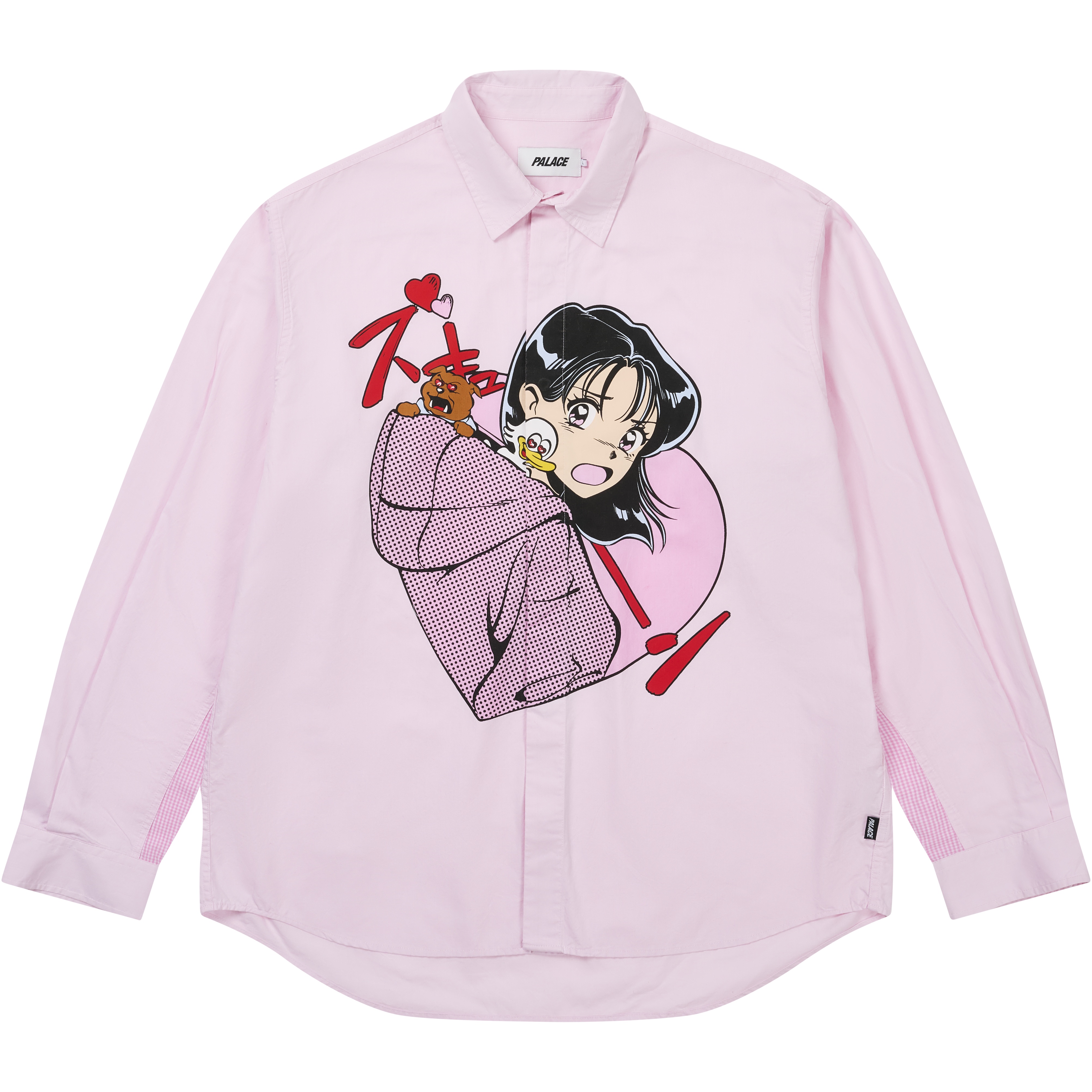 Palace REAR VIEW SHIRT PINK