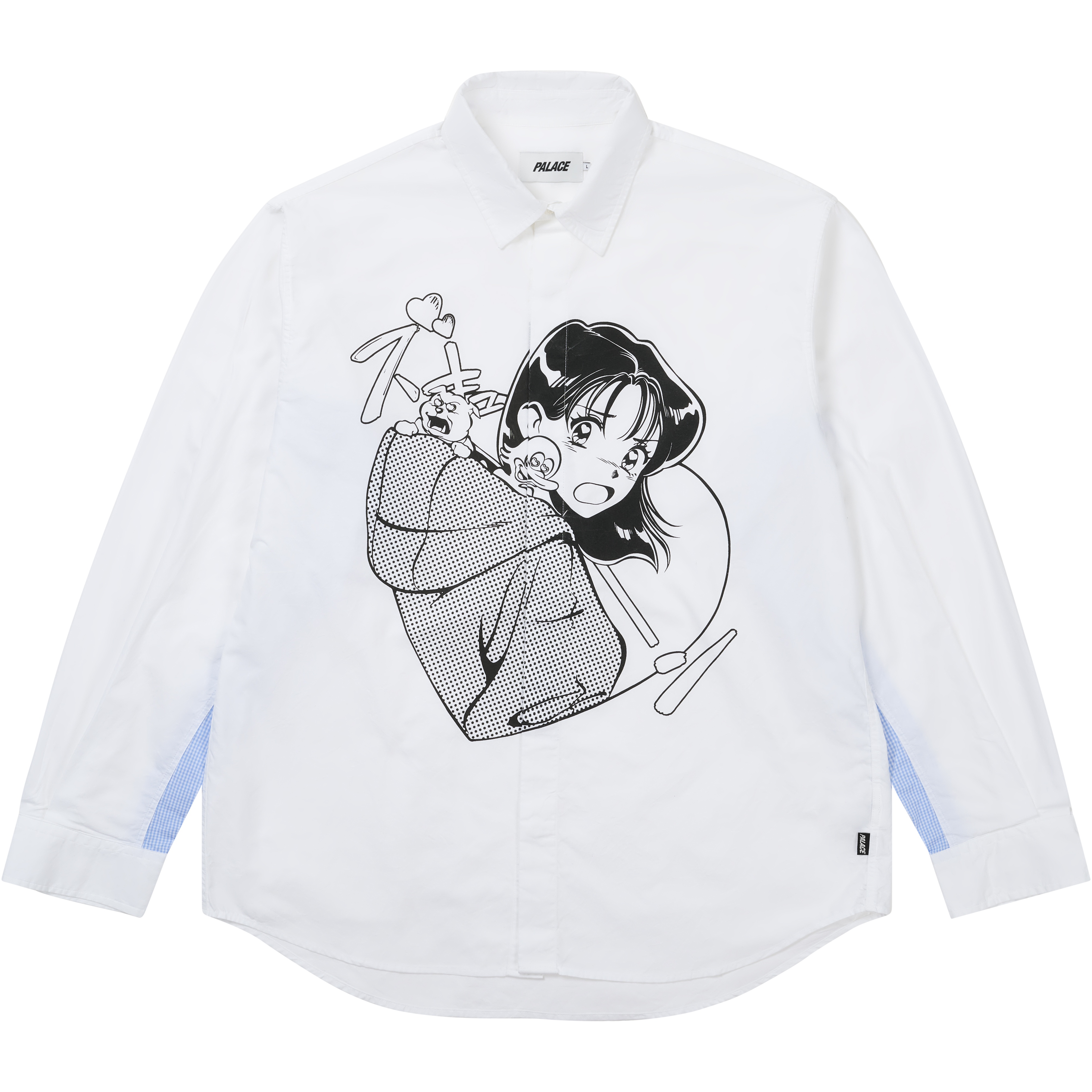 Palace REAR VIEW SHIRT WHITE