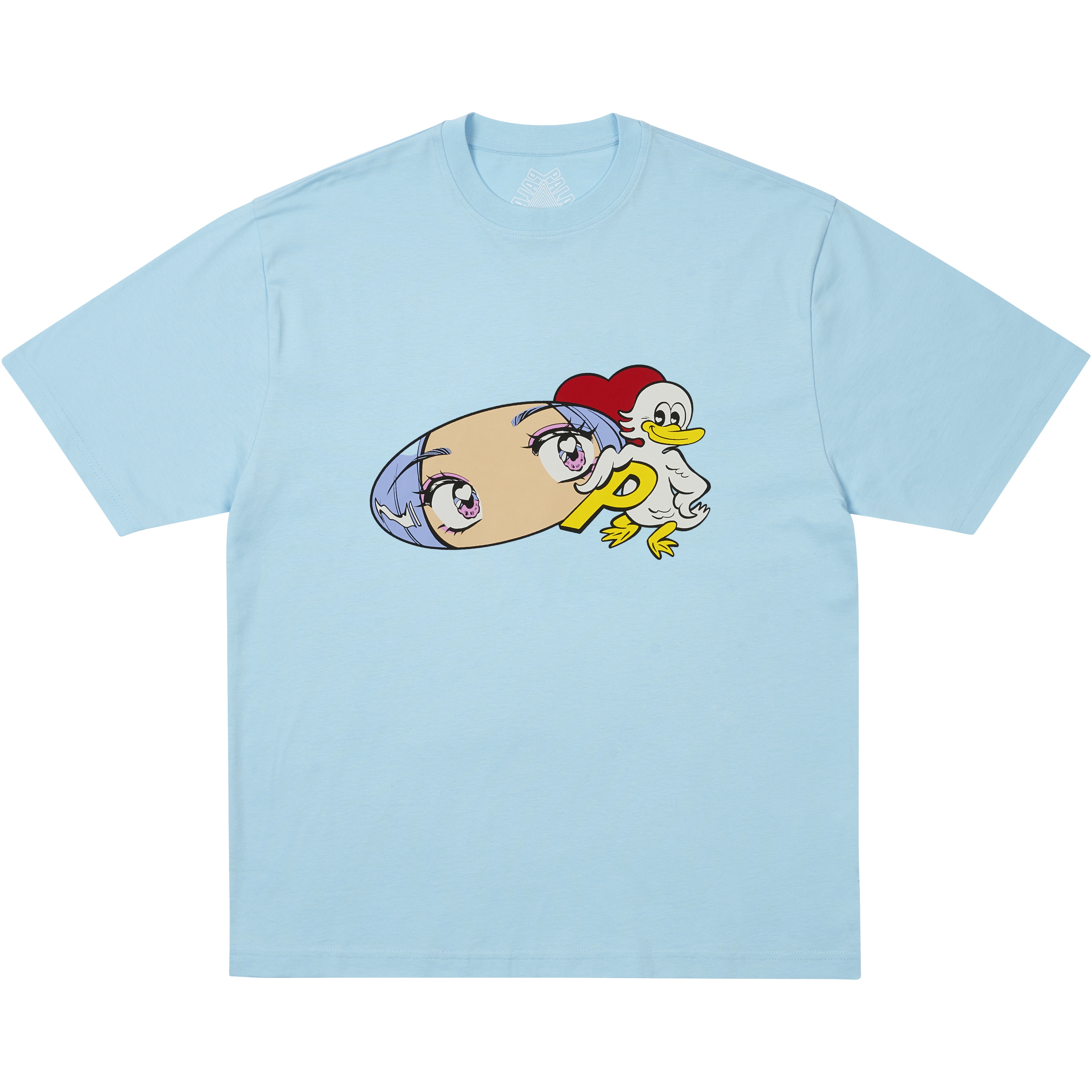 Palace REAR VIEW T-SHIRT SKYLINE BLUE