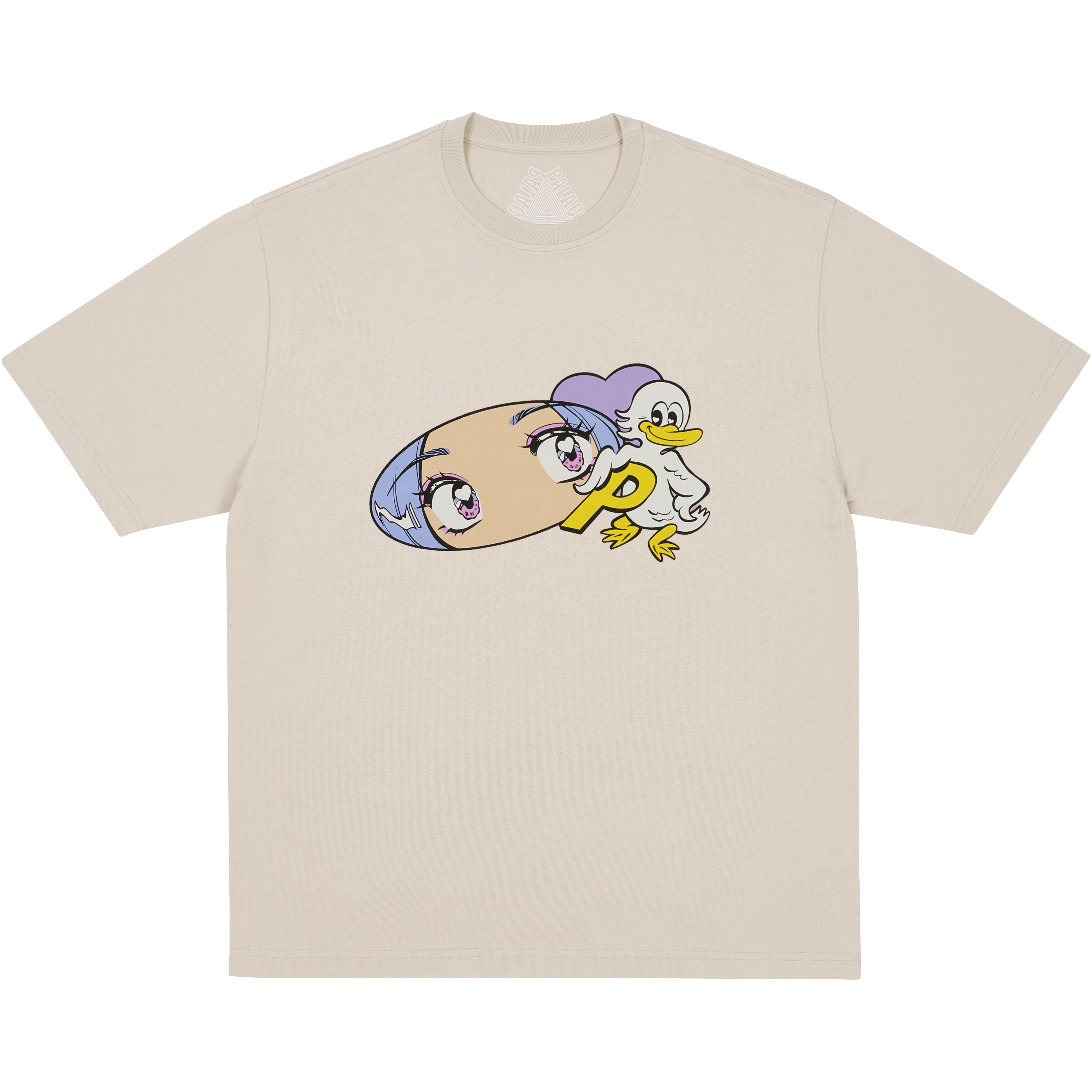 Palace REAR VIEW T-SHIRT STONEY GREY